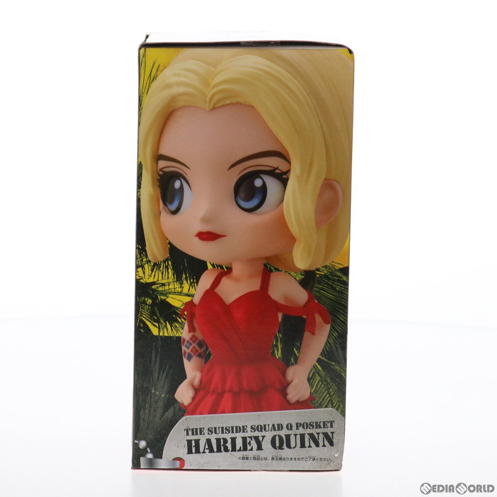 【中古即納】[FIG] ハーレイ・クイン(A衣装赤) ザ・スーサイド・スクワッド 極悪党、集結 Q posket-HARLEY QUINN- フィギュア プライズ(2557460) バンプレスト(20210831)