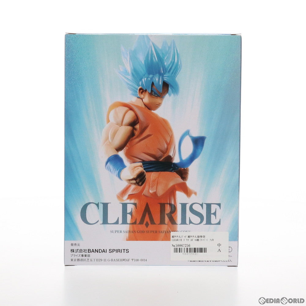 【中古即納】[FIG]超サイヤ人ゴッド超サイヤ人孫悟空 CLEARISE ドラゴンボール超(スーパー) フィギュア プライズ(2545864) バンプレスト(20210630)