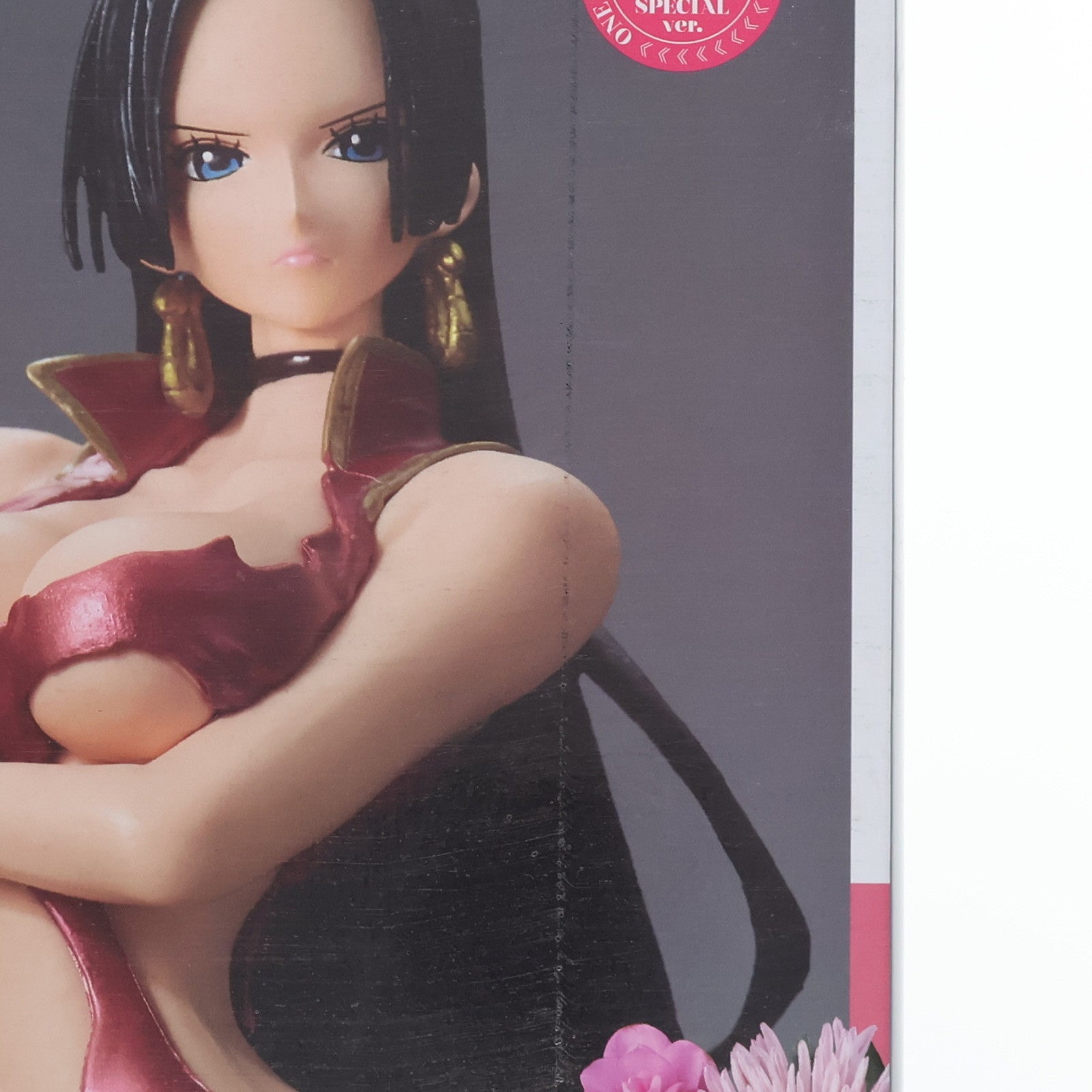 【中古即納】[FIG]ボア・ハンコック(レッド) ワンピース GLITTER&GLAMOURS -HANCOCK&BONNEY- SPECIALver. ONE PIECE フィギュア プライズ(37662) バンプレスト(20170804)