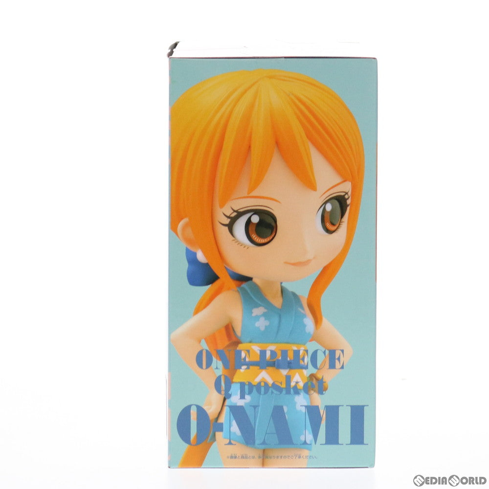 【中古即納】[FIG]ナミ (A衣装濃) ワンピース Q posket-おナミ- ONE PIECE フィギュア プライズ(2551182) バンプレスト(20210920)