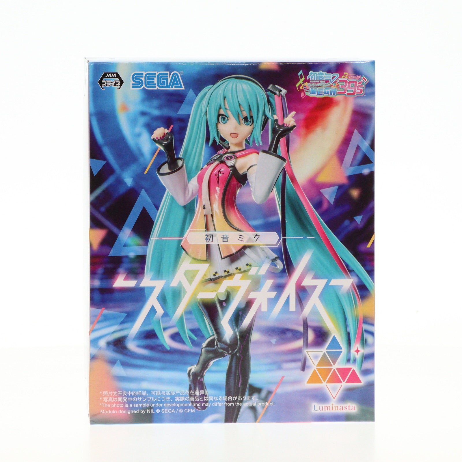 【中古即納】[FIG] 初音ミク 初音ミク Project DIVA MEGA39 s Luminasta『初音ミク-スターヴォイス』 フィギュア プライズ(1110691) セガ(20240630)