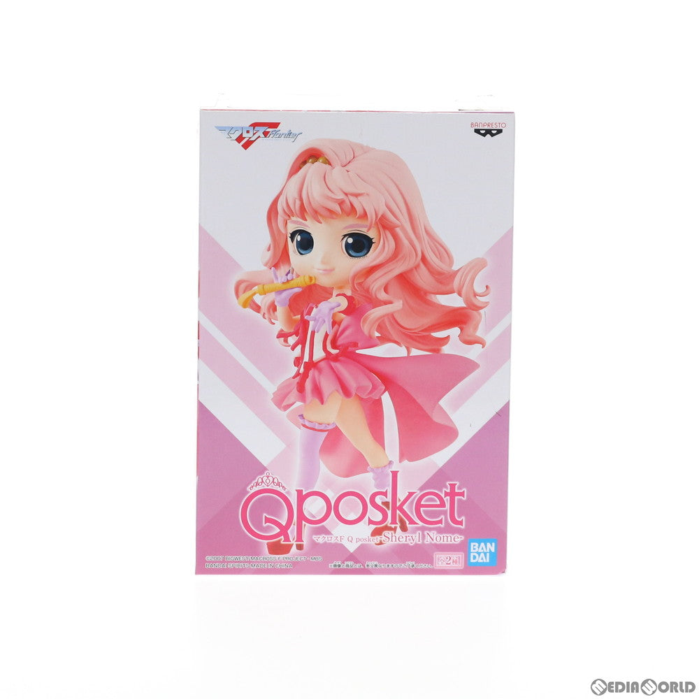 【中古即納】[FIG]シェリル・ノーム(B ピンク) Q posket-Sheryl Nome- マクロスF(フロンティア) フィギュア プライズ(81878) バンプレスト(20200229)