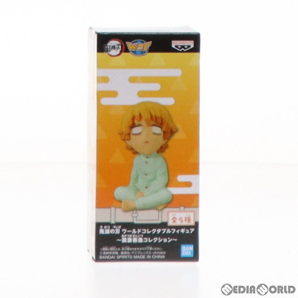 【中古即納】[FIG]我妻善逸(あがつまぜんいつ) C(白目) ワールドコレクタブルフィギュア～我妻善逸コレクション～ プライズ(2570788) バンプレスト(20220831)