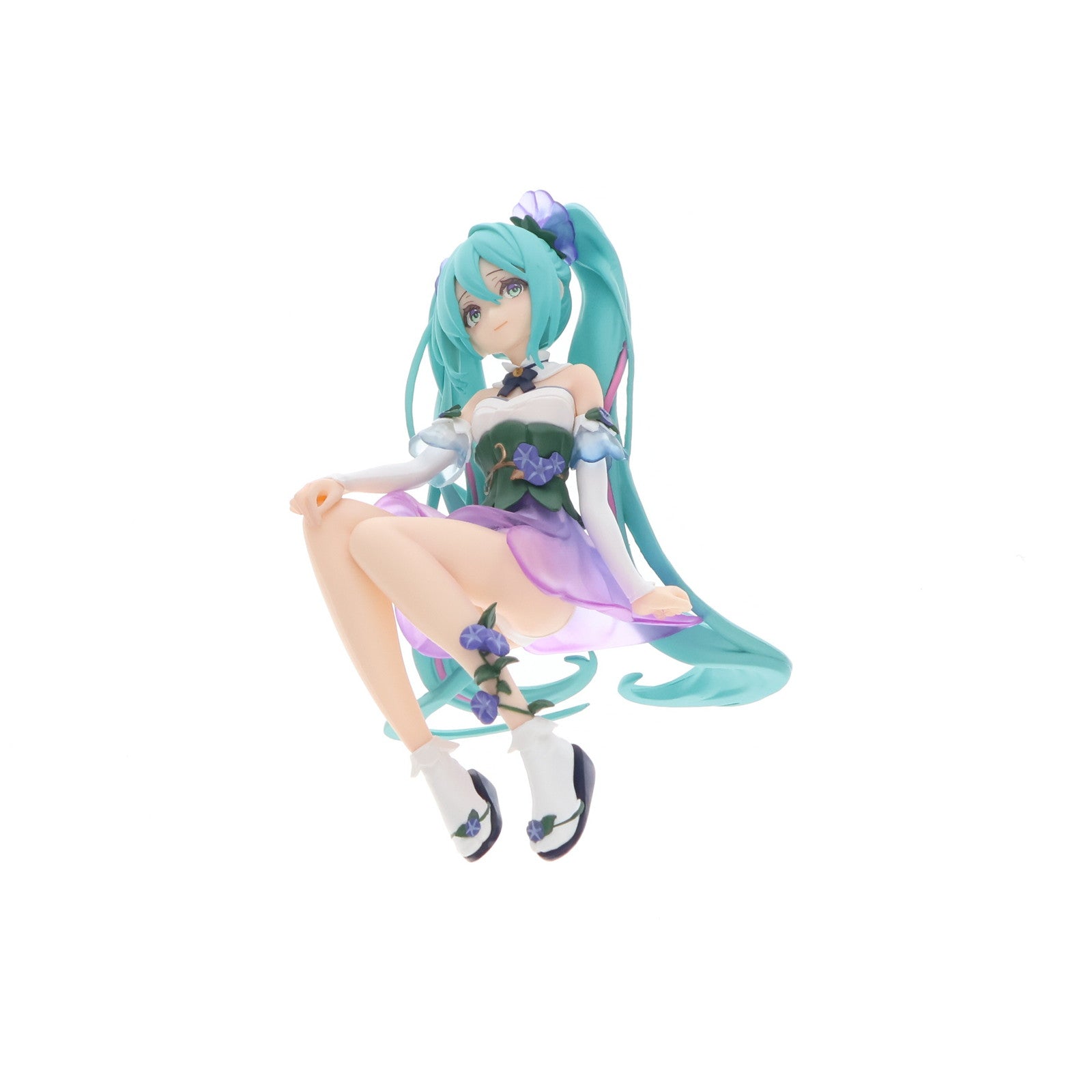 【中古即納】[FIG] 初音ミク キャラクター・ボーカル・シリーズ01 初音ミク ぬーどるストッパーフィギュア Flower Fairy-朝顔- プライズ(AMU-PRZ14931) フリュー(20230531)