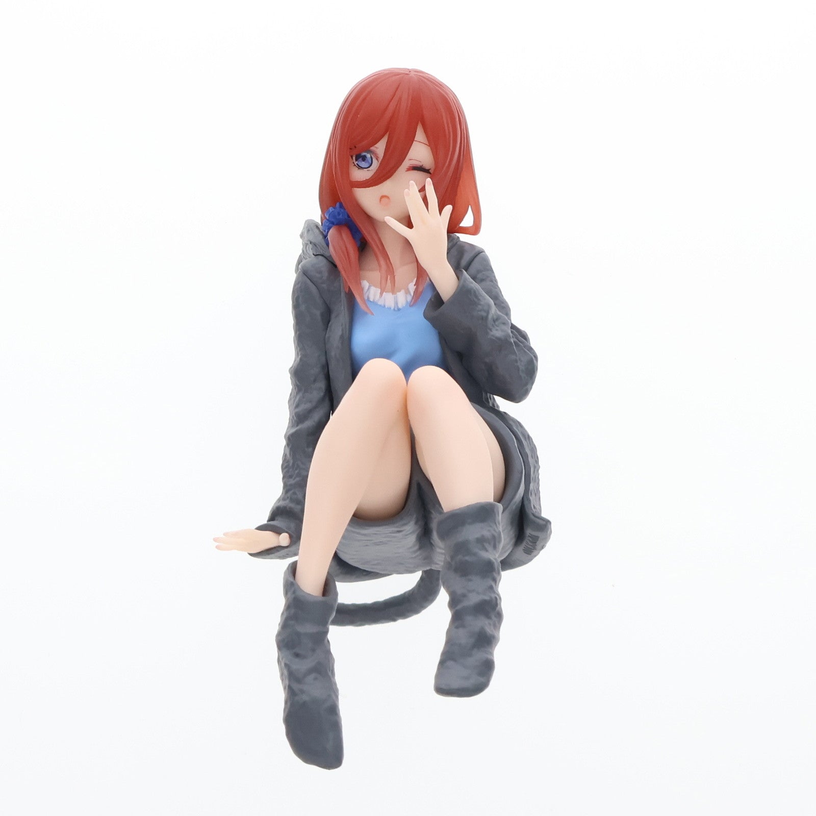 【中古即納】[FIG] 中野三玖(なかのみく) 映画 五等分の花嫁 ぬーどるストッパーフィギュア-中野三玖・くつろぎルームウェアver.- フィギュア  プライズ(AMU-PRZ16603) フリュー(20240420)