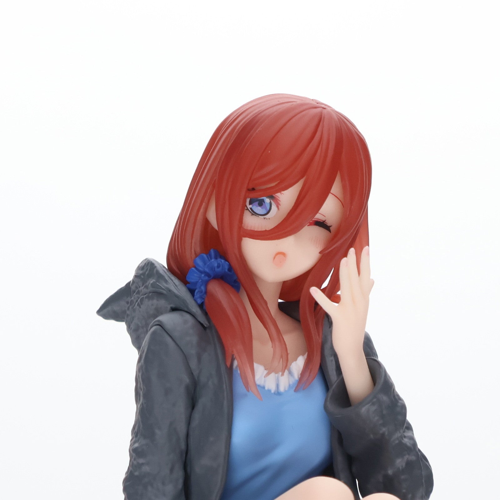 【中古即納】[FIG] 中野三玖(なかのみく) 映画 五等分の花嫁 ぬーどるストッパーフィギュア-中野三玖・くつろぎルームウェアver.- フィギュア  プライズ(AMU-PRZ16603) フリュー(20240420)