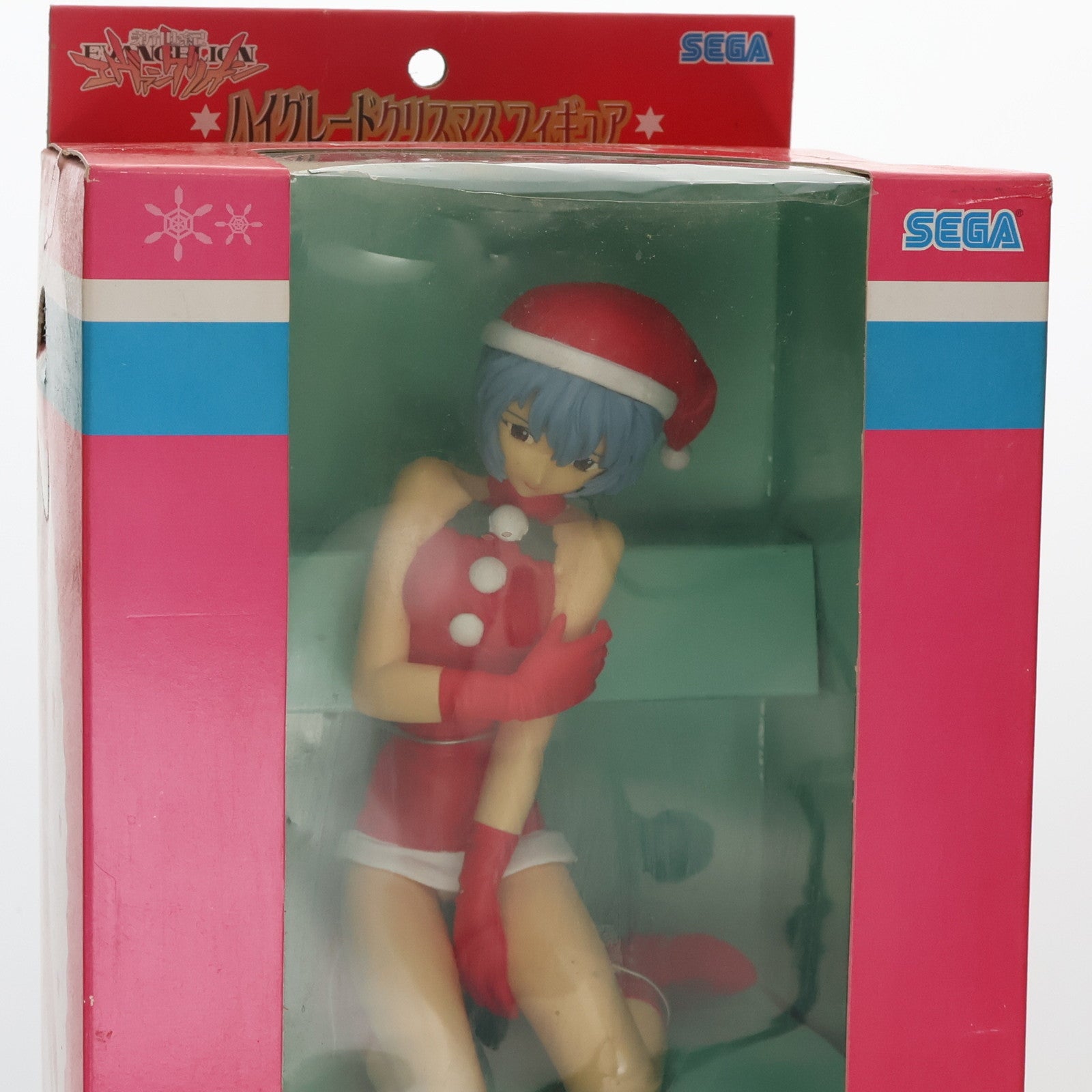 【中古即納】[FIG] 綾波レイ 新世紀エヴァンゲリオン ハイグレードクリスマス リメイク版 フィギュア プライズ セガ(19991231)