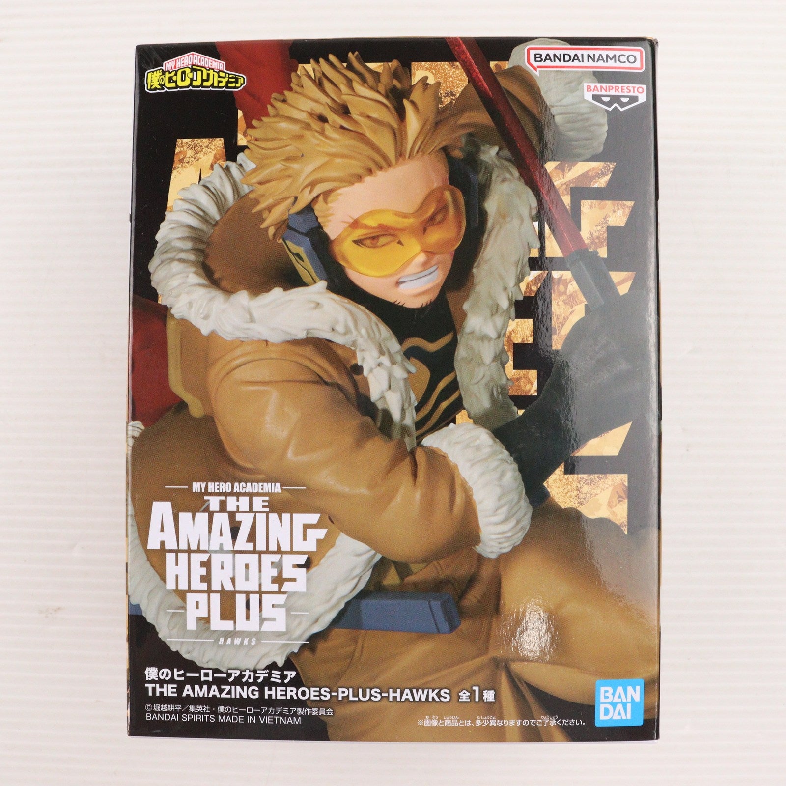 【中古即納】[FIG] ホークス 僕のヒーローアカデミア THE AMAZING HEROES-PLUS-HAWKS フィギュア プライズ(2704304) バンプレスト(20241110)