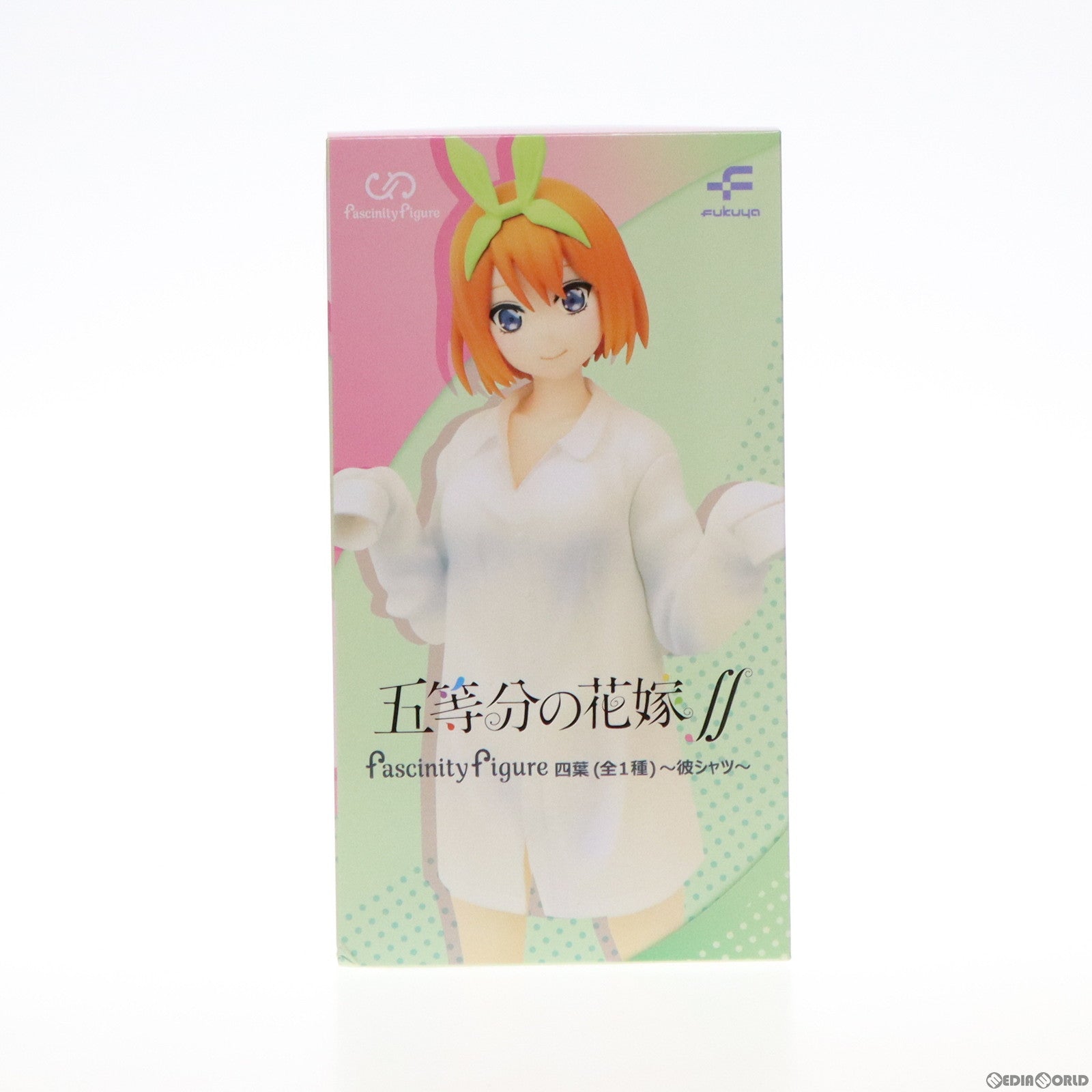 【中古即納】[FIG] 中野四葉(なかのよつば) FascinityFigure 四葉～彼シャツ～ 五等分の花嫁∬ フィギュア プライズ フクヤ(20220930)