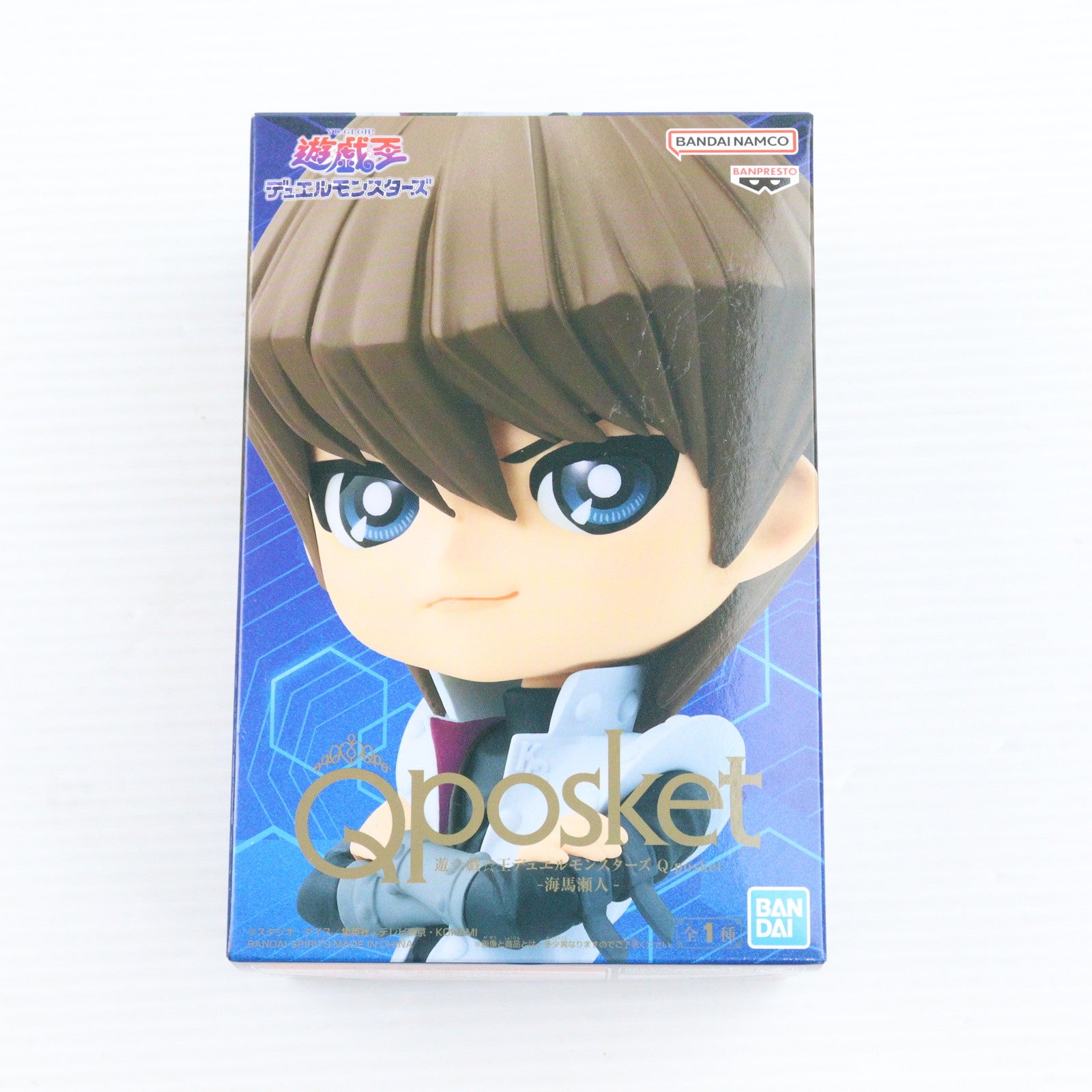 【中古即納】[FIG] 海馬瀬人(かいばせと) 遊☆戯☆王デュエルモンスターズ Q posket-海馬瀬人- フィギュア プライズ(2637952) バンプレスト(20240220)