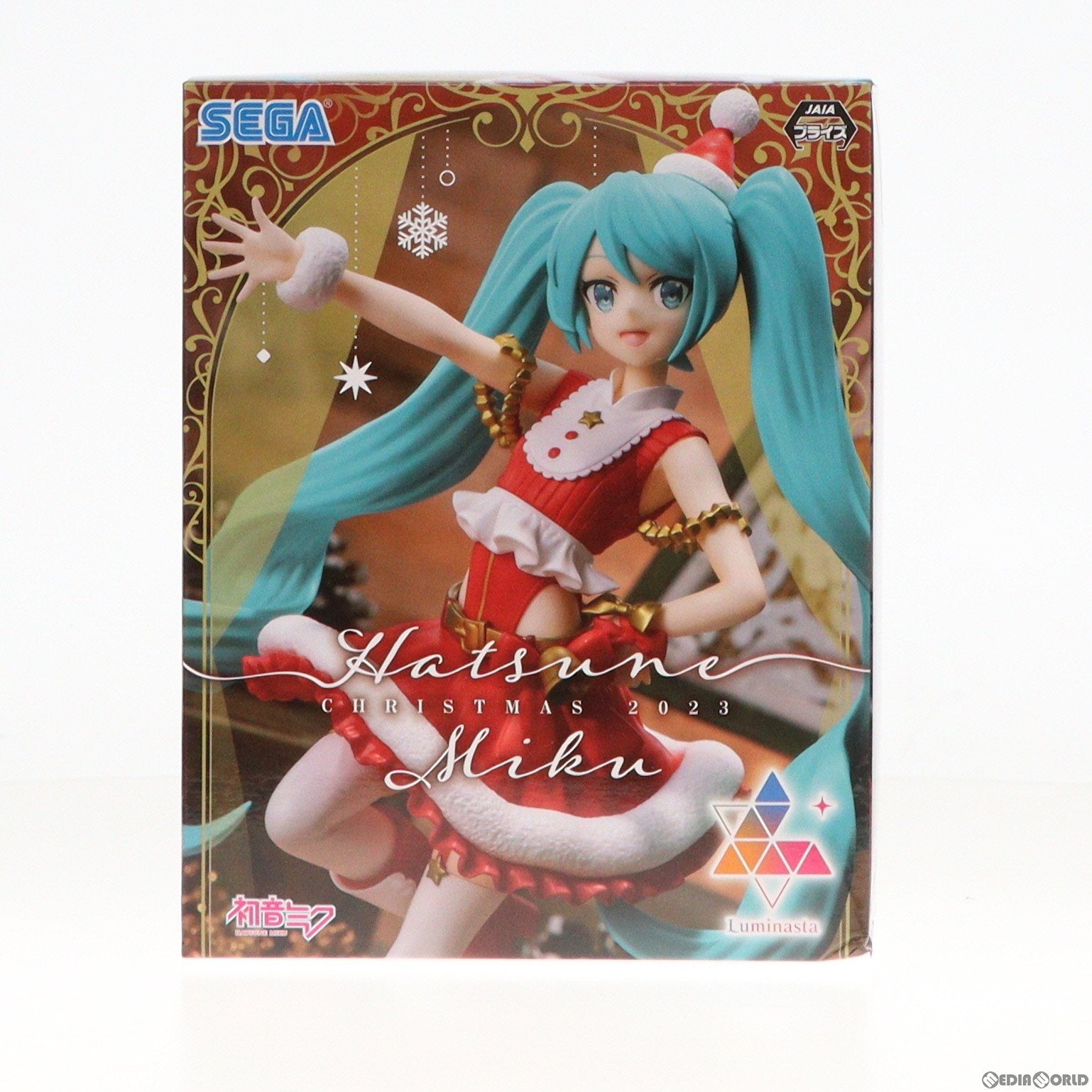 【中古即納】[FIG] 初音ミク キャラクター・ボーカル・シリーズ01 初音ミク 初音ミク Luminasta『初音ミク』クリスマス2023 フィギュア プライズ(1105505) セガ(20231130)