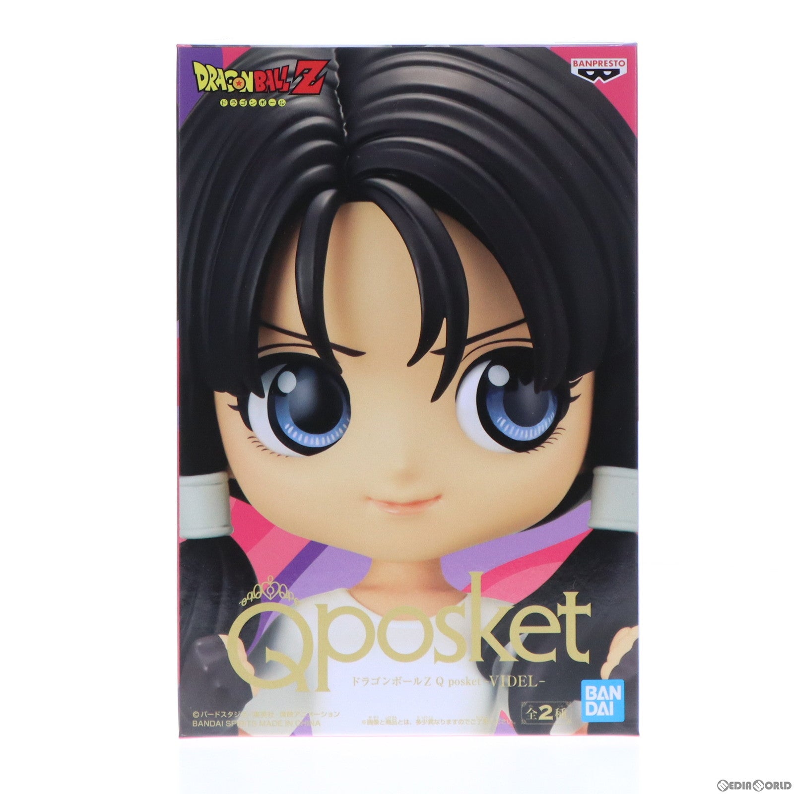 【中古即納】[FIG] ビーデル B(ブーツオレンジ) ドラゴンボールZ Q posket-VIDEL- フィギュア プライズ(2608631) バンプレスト(20221130)