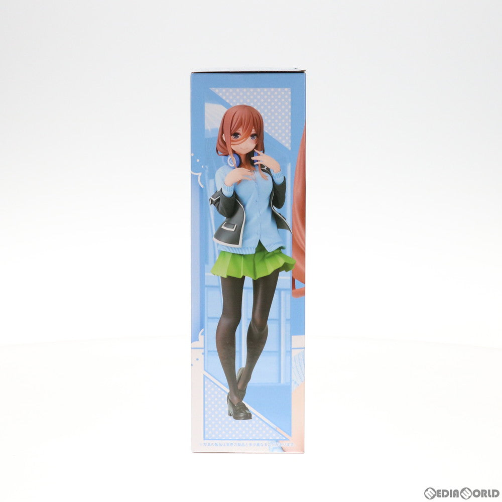 【中古即納】[FIG] 中野三玖(なかのみく) 五等分の花嫁∬ Coreful フィギュア 中野三玖～制服ver.～ プライズ(451377700) タイトー(20211031)