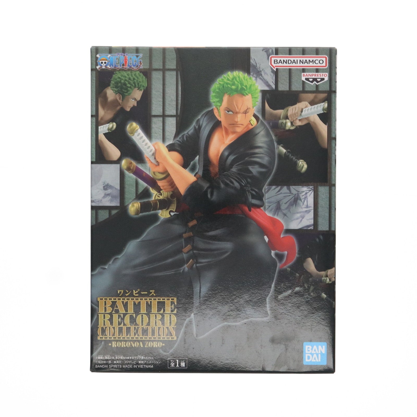 【中古即納】[FIG] ロロノア・ゾロ ワンピース BATTLE RECORD COLLECTION -RORONOA ZORO- ONE PIECE フィギュア プライズ(2593514) バンプレスト(20230120)