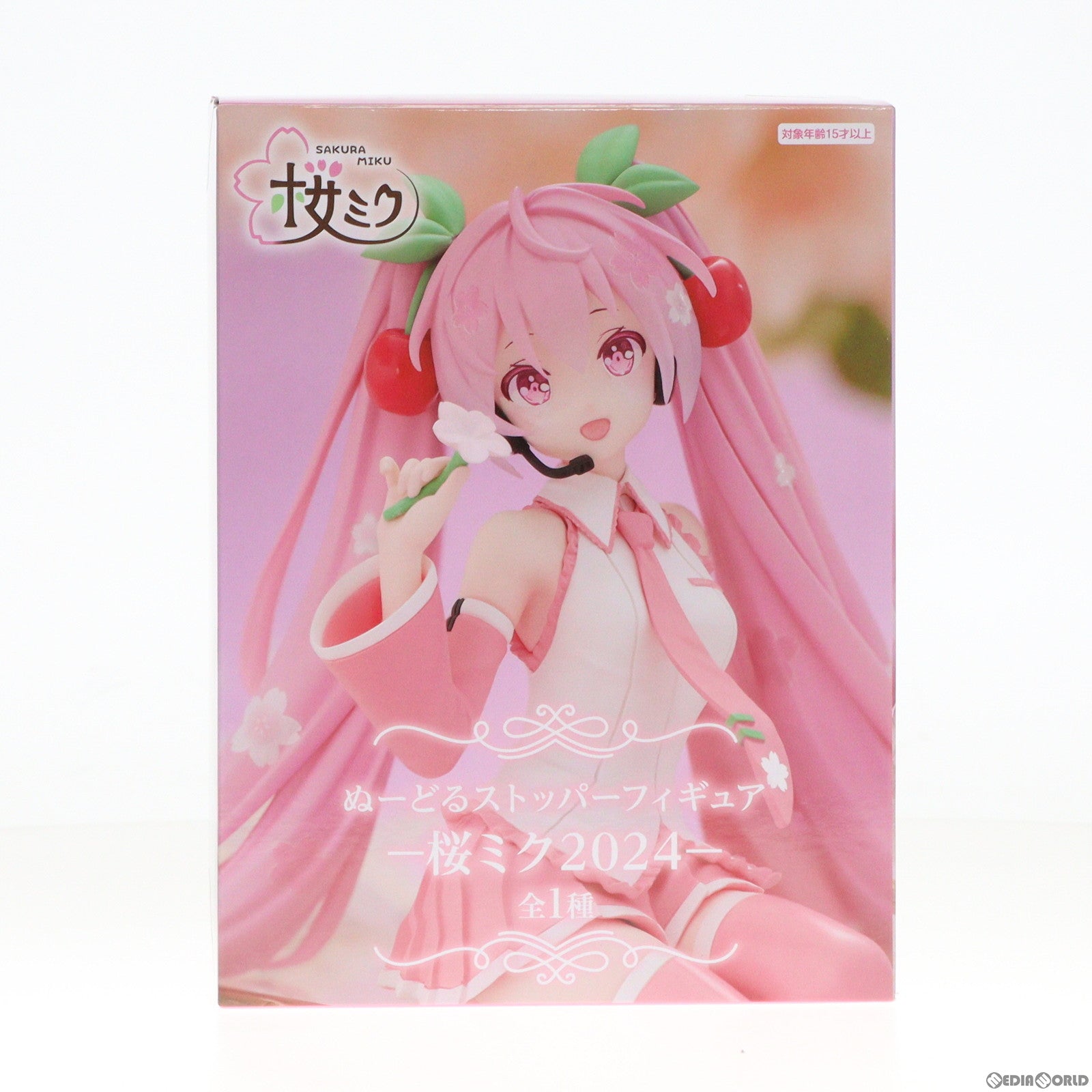 【中古即納】[FIG] 桜ミク ぬーどるストッパーフィギュア-桜ミク 2024- キャラクター・ボーカル・シリーズ01 初音ミク プライズ(AMU-PRZ16238) フリュー(20240210)