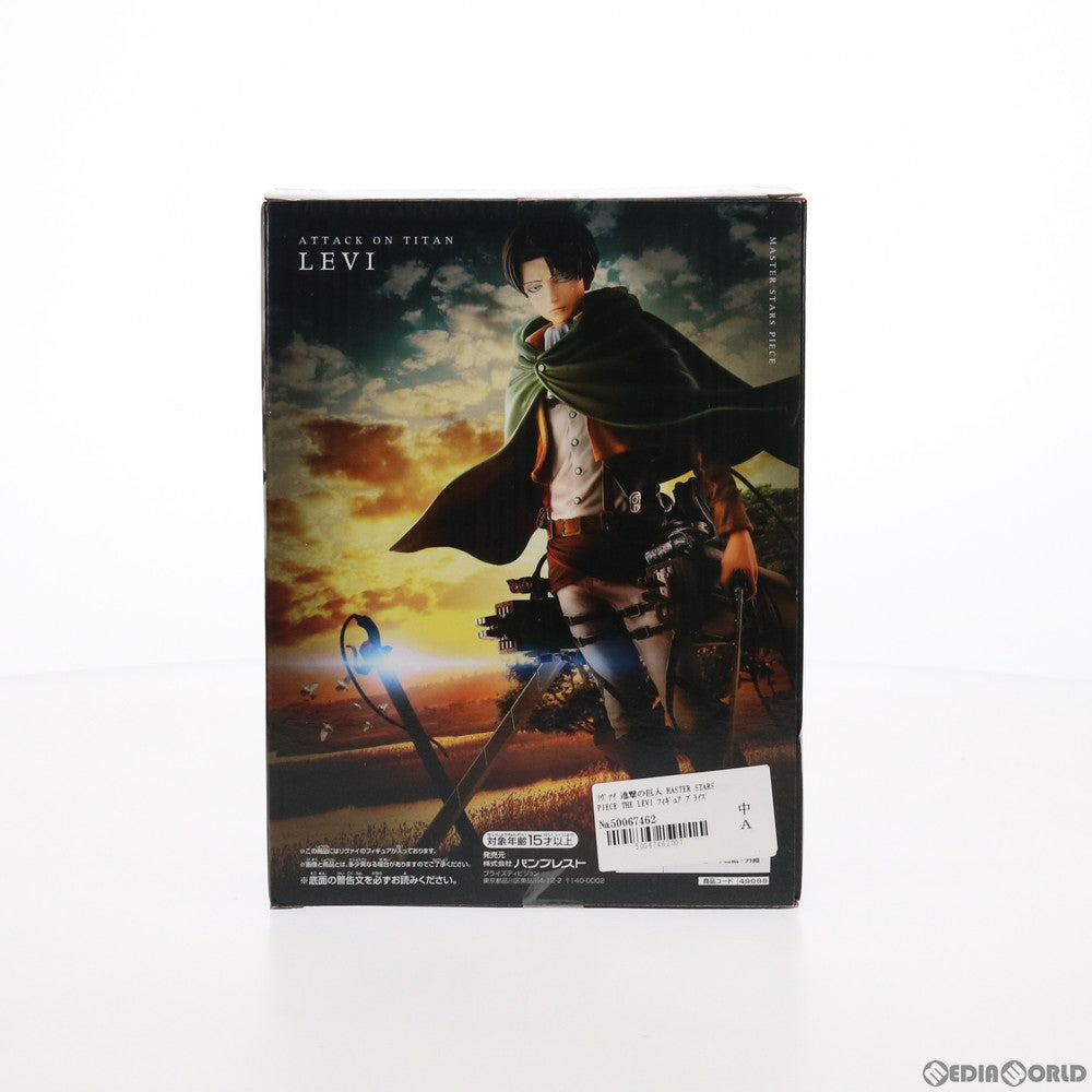 【中古即納】[FIG] リヴァイ 進撃の巨人 MASTER STARS PIECE THE LEVI フィギュア プライズ(49088) バンプレスト(20140810)