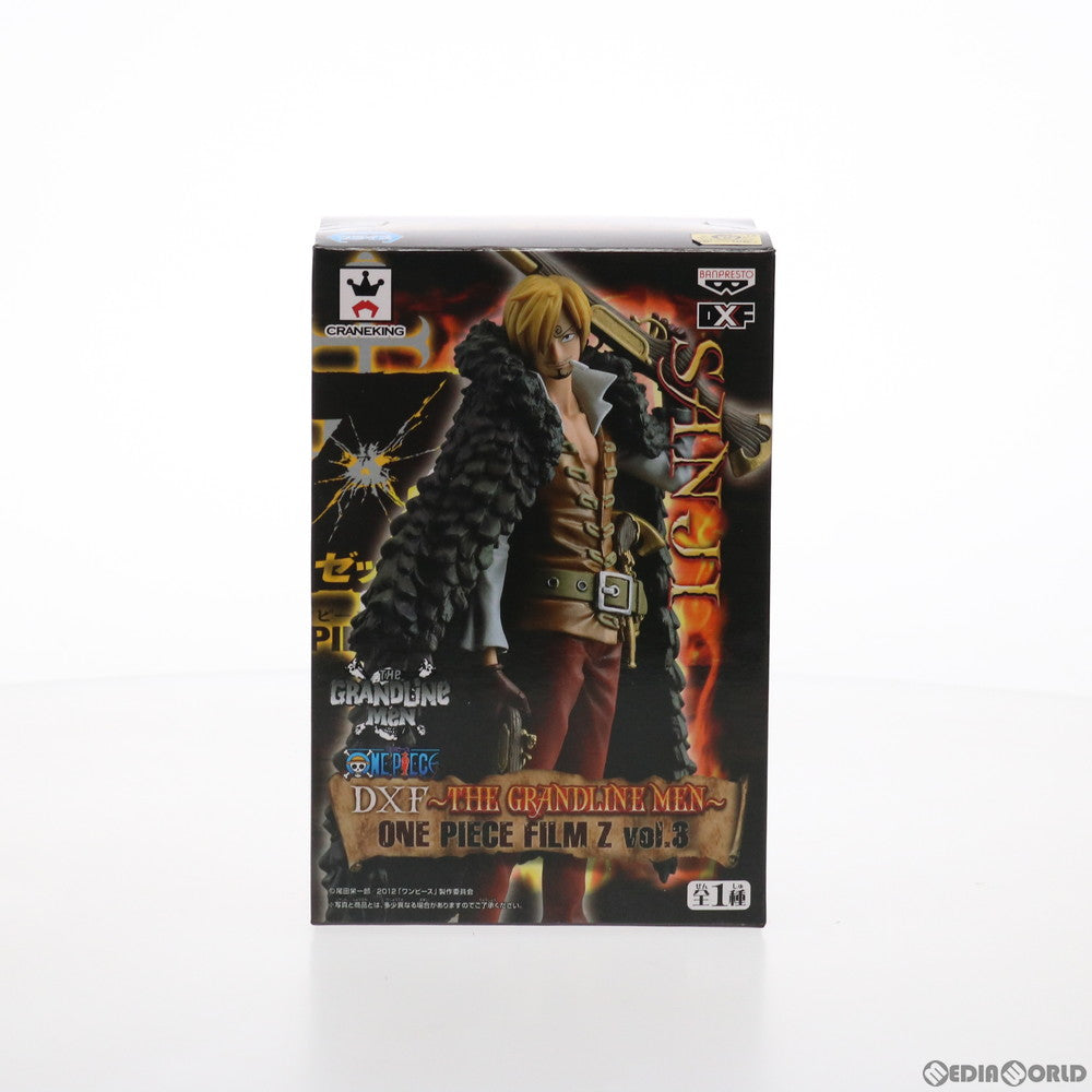 【中古即納】[FIG] サンジ ワンピース DXF～THE GRANDLINE MEN～ ONE PIECE FILM Z vol.3 フィギュア プライズ(48684) バンプレスト(20131220)