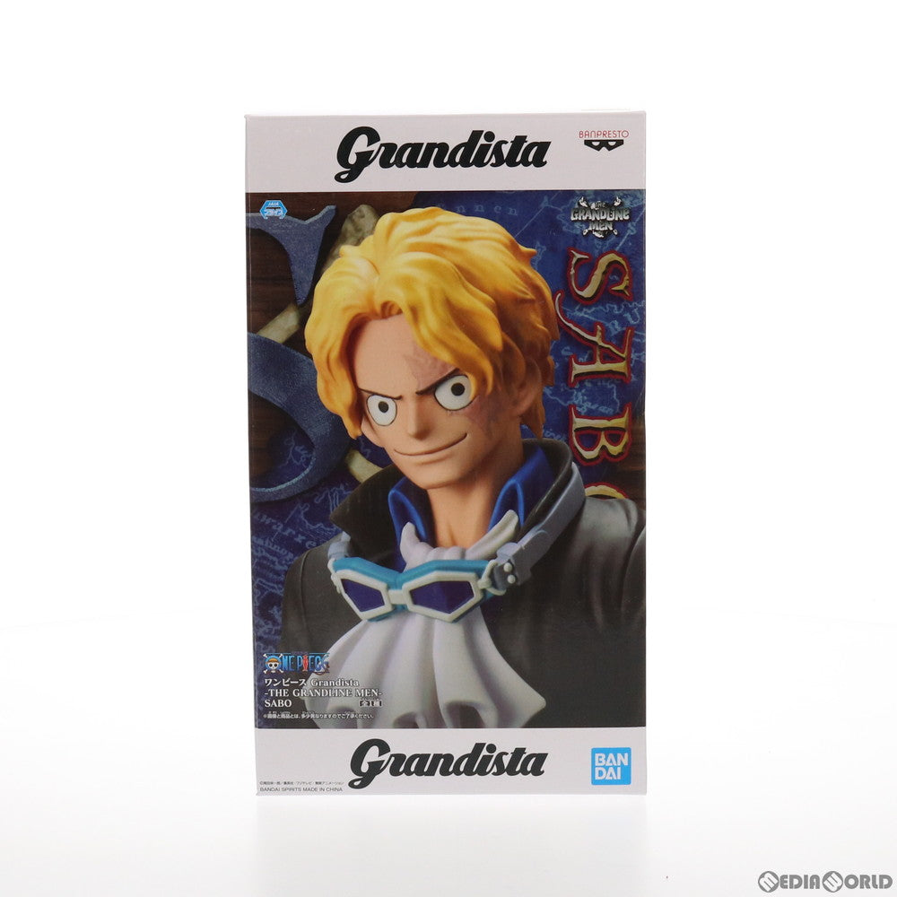 【中古即納】[FIG] サボ ワンピース Grandista-THE GRANDLINE MEN-SABO ONE PIECE フィギュア プライズ(2549248) バンプレスト(20211130)