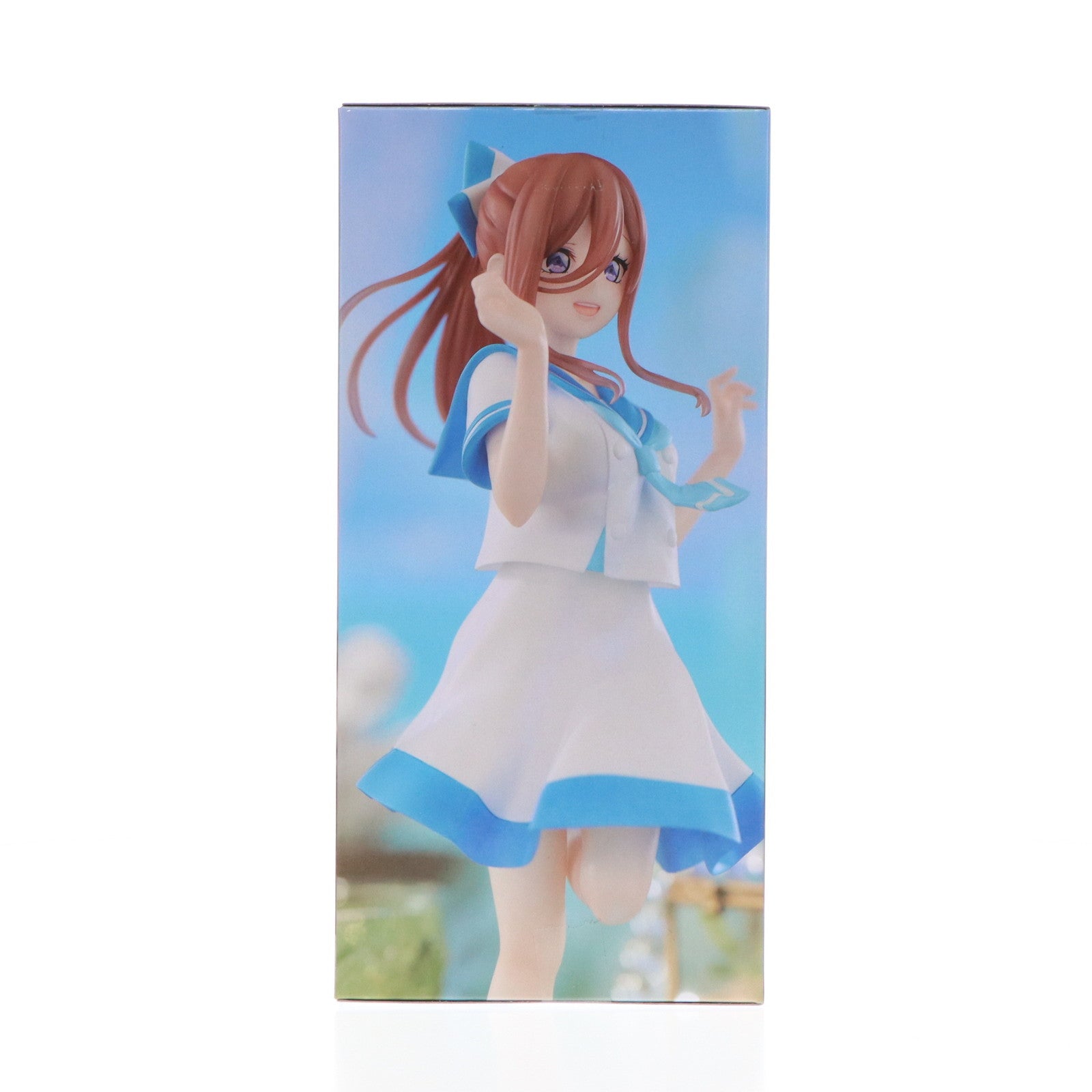 【中古即納】[FIG] 中野三玖(なかのみく) 五等分の花嫁∽ Trio-Try-iT Figure-中野三玖・マリンルック- フィギュア プライズ(AMU-PRZ17450) フリュー(20241020)