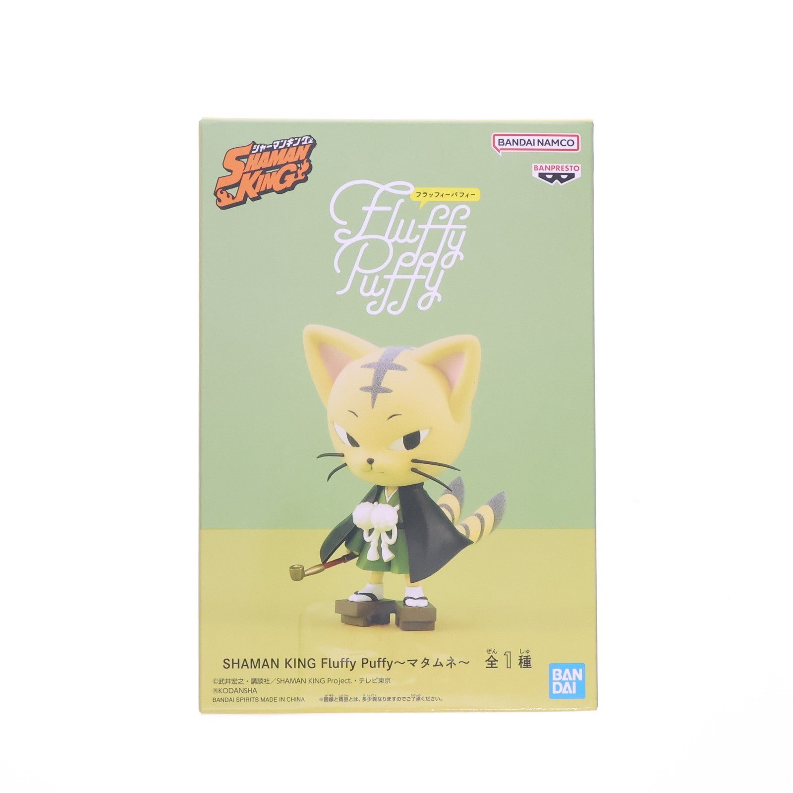 中古 FIG マタムネ SHAMAN KING シャーマンキング Fluffy 四角い Puffy～マタムネ～ フィギュア プライズ 2608810  バンプレスト 61755592 売買されたオークション情報 落札价格 【au payマーケット】の商品情報をアーカイブ公開