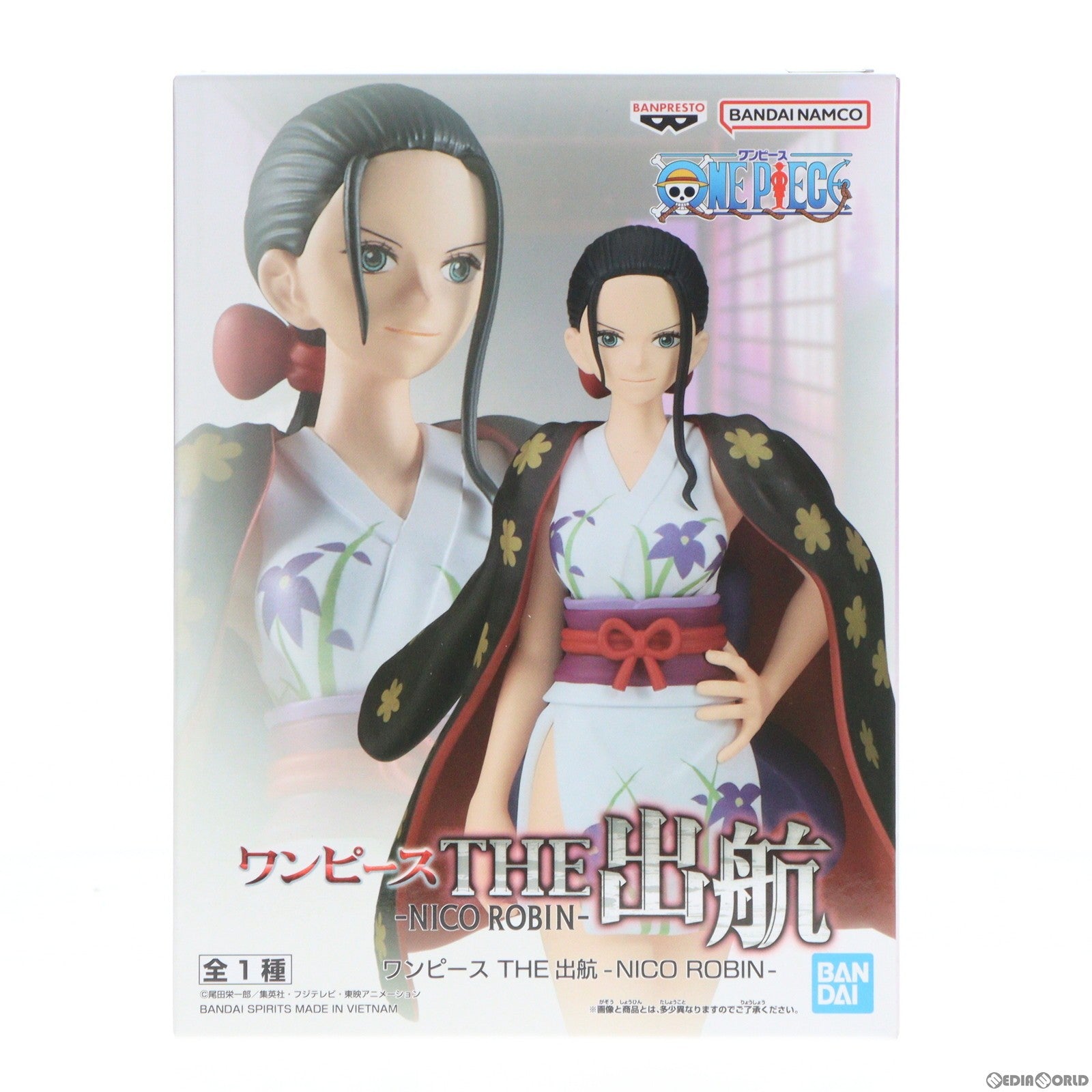 【中古即納】[FIG] ニコ・ロビン ワンピース THE出航-NICO ROBIN- ONE PIECE フィギュア プライズ(2650635) バンプレスト(20231120)