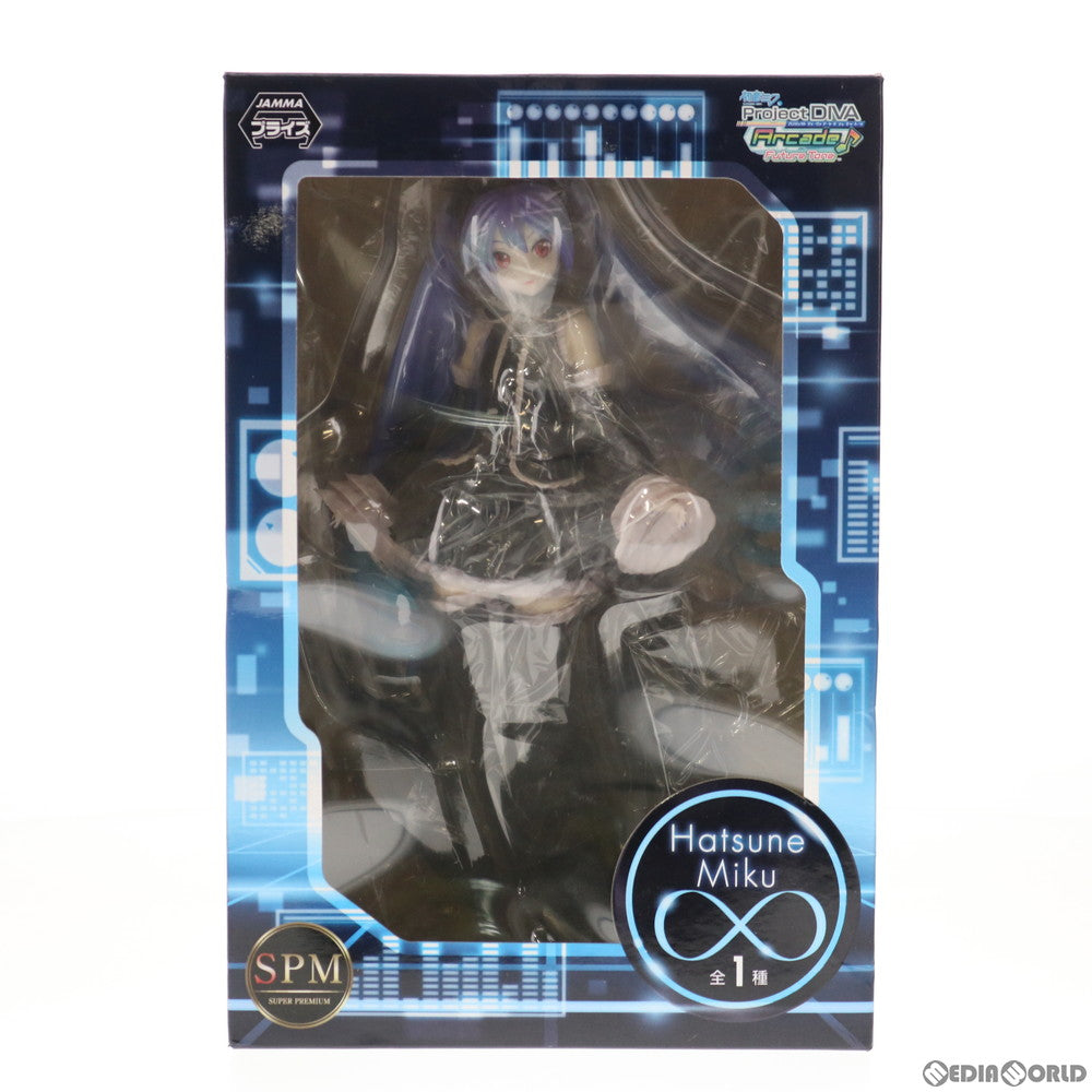 【中古即納】[FIG] 初音ミク(∞) 初音ミク Project DIVA Arcade Future Tone スーパープレミアムフィギュア プライズ(1010465) セガ(20151220)