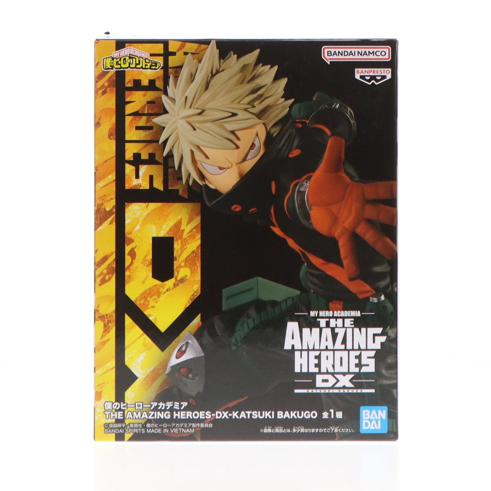 【中古即納】[FIG] 爆豪勝己(ばくごうかつき) 僕のヒーローアカデミア THE AMAZING HEROES-DX-KATSUKI BAKUGO- フィギュア プライズ(2720090) バンプレスト(20240720)