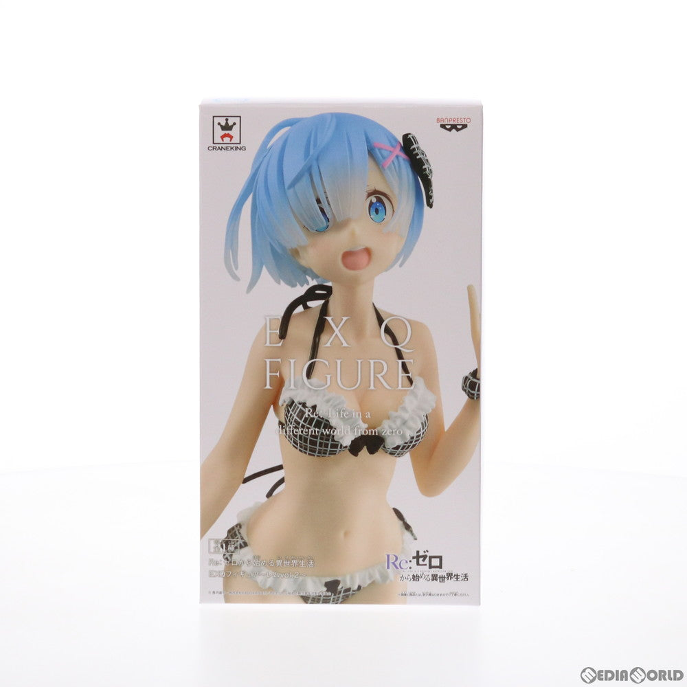 【中古即納】[FIG] レム EXQフィギュア～レムvol.2～ Re:ゼロから始める異世界生活 プライズ(38875) バンプレスト(20181120)