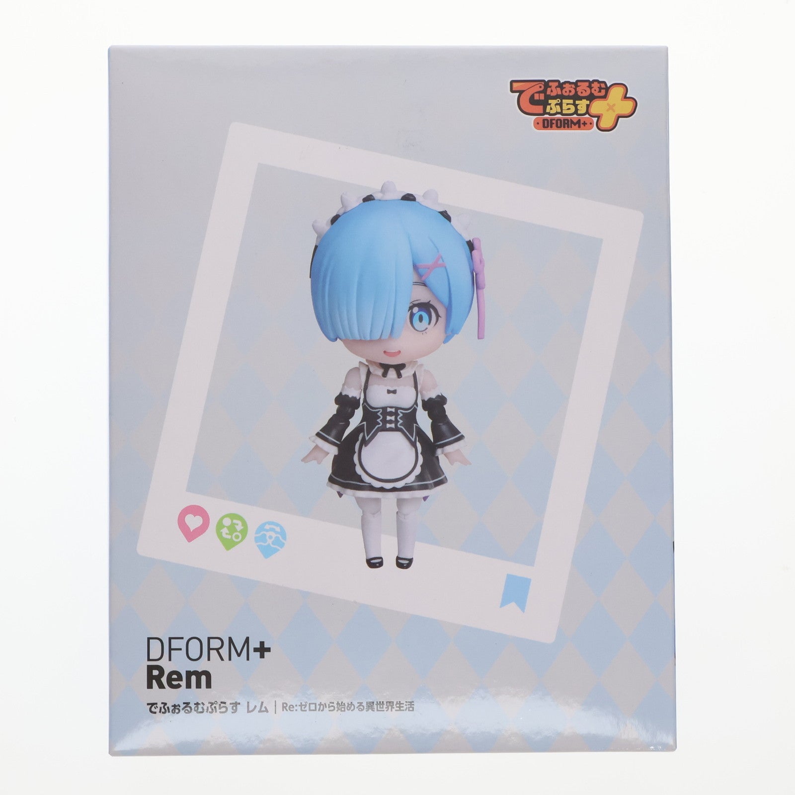 【中古即納】[FIG] でふぉるむぷらす レム Re:ゼロから始める異世界生活 フルアクションデフォルメフィギュア プライズ(ELC000249) エルココ(20240930)