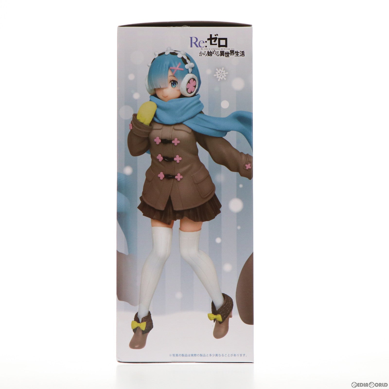 【中古即納】[FIG] レム Re:ゼロから始める異世界生活 プレシャスフィギュア レム～冬服コートver.～Renewal プライズ(451419000) タイトー(20220120)