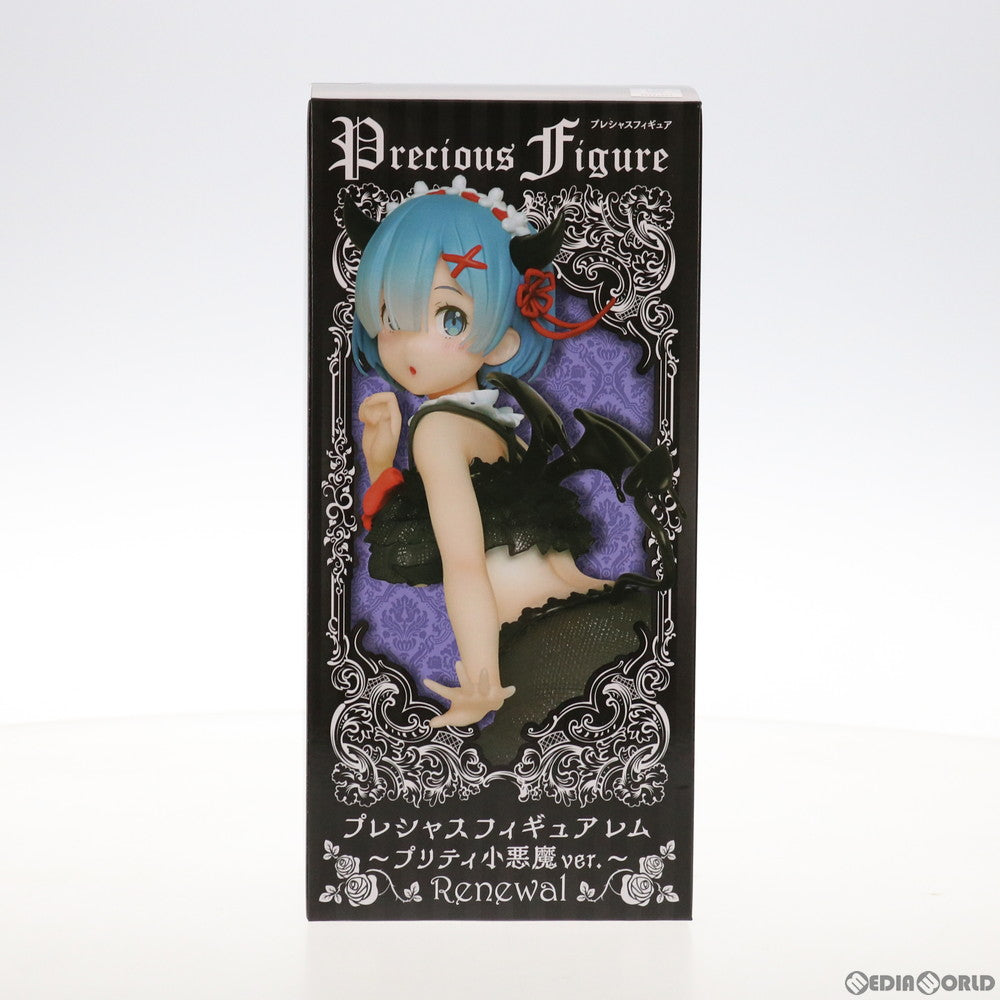 【中古即納】[FIG] レム Re:ゼロから始める異世界生活 プレシャスフィギュア レム～プリティ小悪魔 ver.～ Renewal プライズ(451340900) タイトー(20210920)