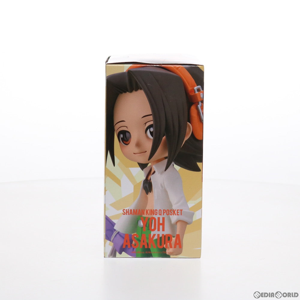 【中古即納】[FIG] 麻倉葉(あさくらよう)(B衣装淡) SHAMAN KING(シャーマンキング) Q posket-麻倉葉- フィギュア プライズ(2553215) バンプレスト(20211020)