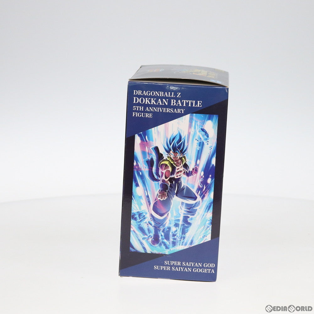 【中古即納】[FIG] 超サイヤ人ゴッド超サイヤ人ゴジータ DRAGONBALL Z DOKKAN BATTLE 5TH ANNIVERSARY FIGURE ドラゴンボールZ ドッカンバトル ドラゴンボール超(スーパー) フィギュア プライズ バンプレスト(20200229)