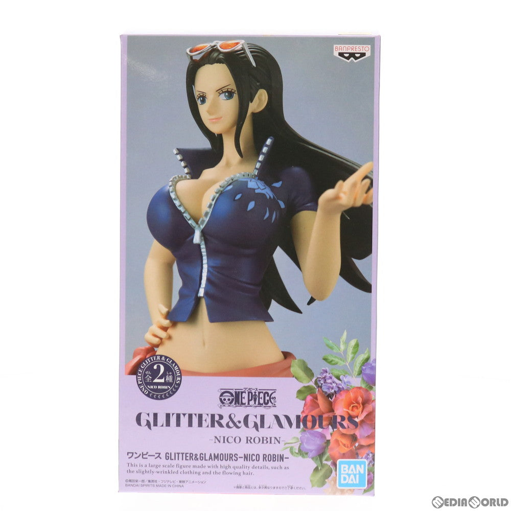 【中古即納】[FIG] ニコ・ロビン(A衣装濃) ワンピース GLITTER&GLAMOURS -NICO ROBIN- ONE PIECE フィギュア プライズ(2548172) バンプレスト(20210831)