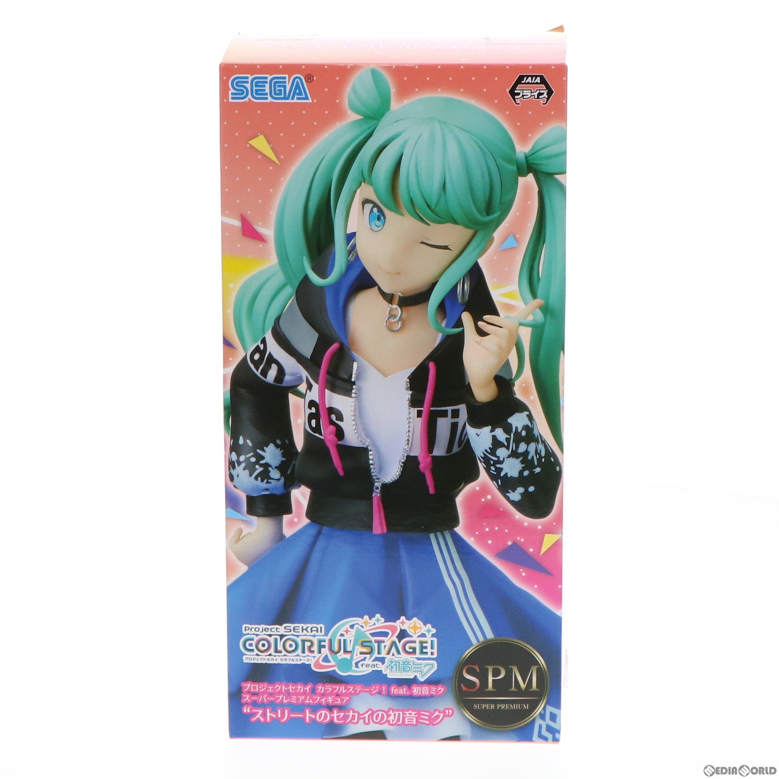 【中古即納】[FIG] ストリートのセカイの初音ミク プロジェクトセカイ カラフルステージ! feat.初音ミク スーパープレミアムフィギュア『ストリートのセカイの初音ミク』 プライズ(1056128) セガ(20220228)