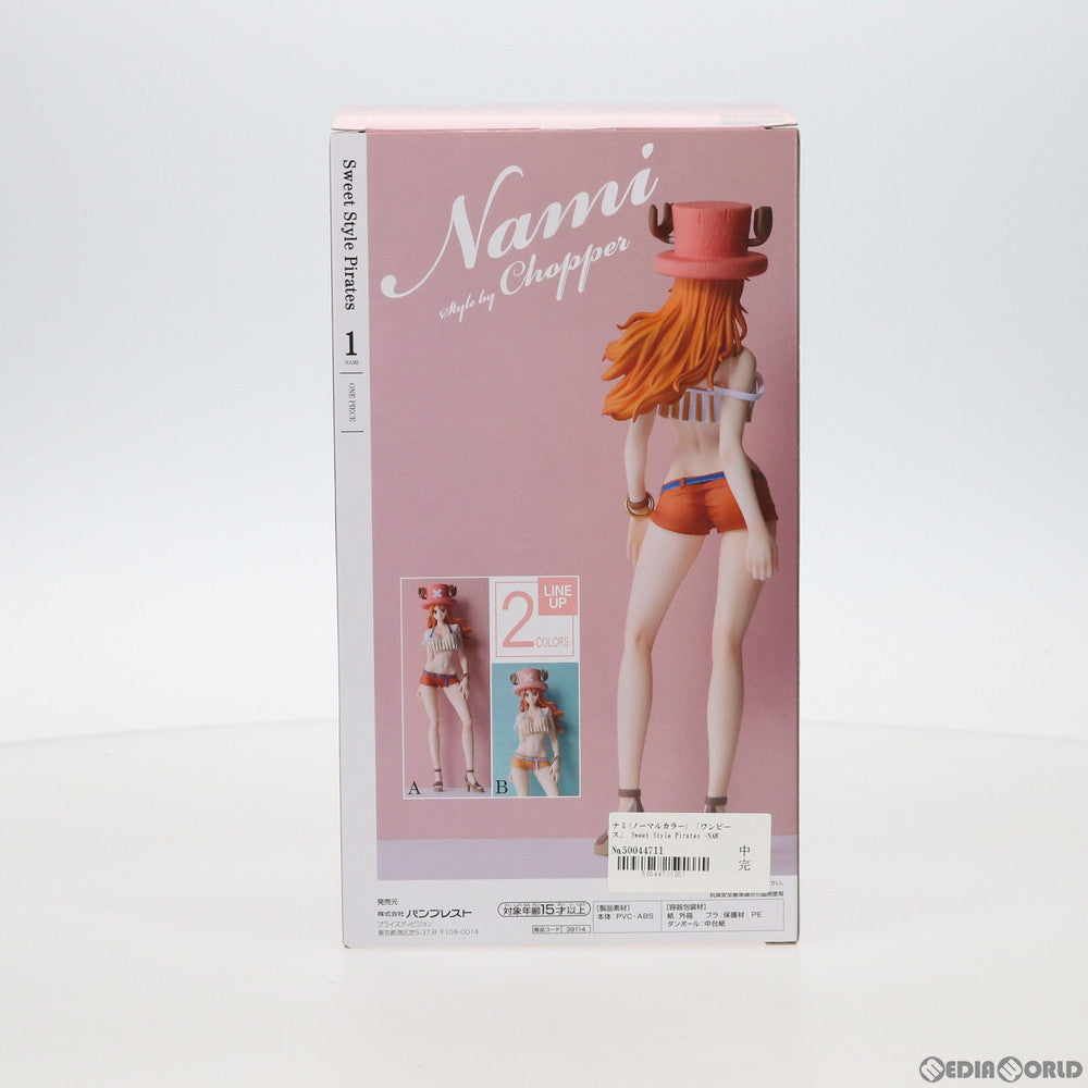 【中古即納】[FIG] ナミ(ノーマルカラー) ワンピース Sweet Style Pirates -NAMI- ONE PIECE フィギュア プライズ(39114) バンプレスト(20190228)