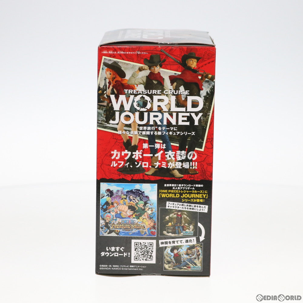 【中古即納】[FIG] モンキー・D・ルフィ TREASURE CRUISE WORLD JOURNEY vol.1-MONKEY・D・LUFFY- ONE PIECE(ワンピース) フィギュア プライズ(39038) バンプレスト(20190120)