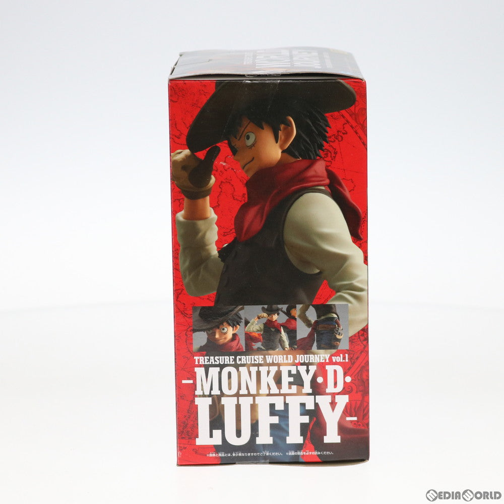 【中古即納】[FIG] モンキー・D・ルフィ TREASURE CRUISE WORLD JOURNEY vol.1-MONKEY・D・LUFFY- ONE PIECE(ワンピース) フィギュア プライズ(39038) バンプレスト(20190120)