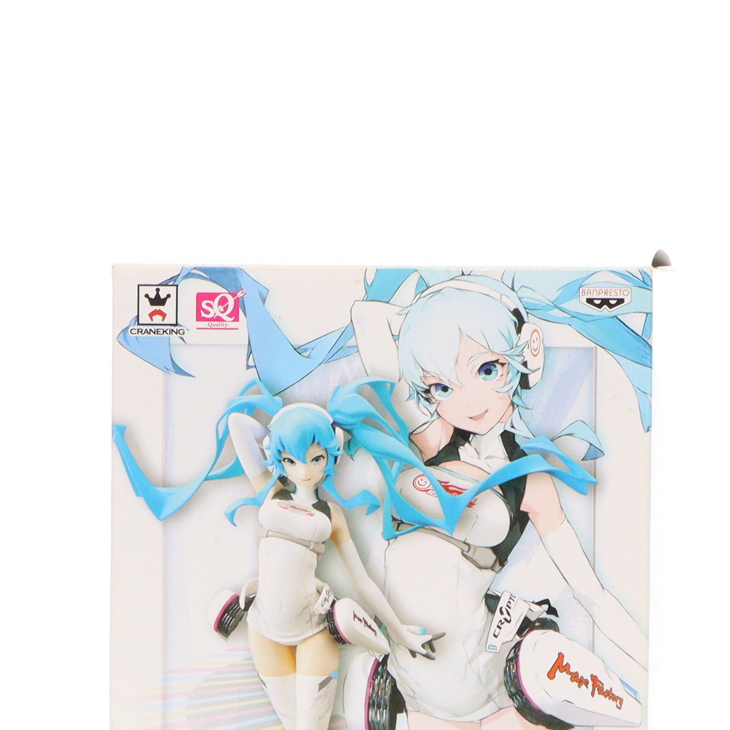 【中古即納】[FIG] 初音ミクレーシングver. レーシングミク～2014!～ SQフィギュア 初音ミクGTプロジェクト プライズ(49386) バンプレスト(20150131)