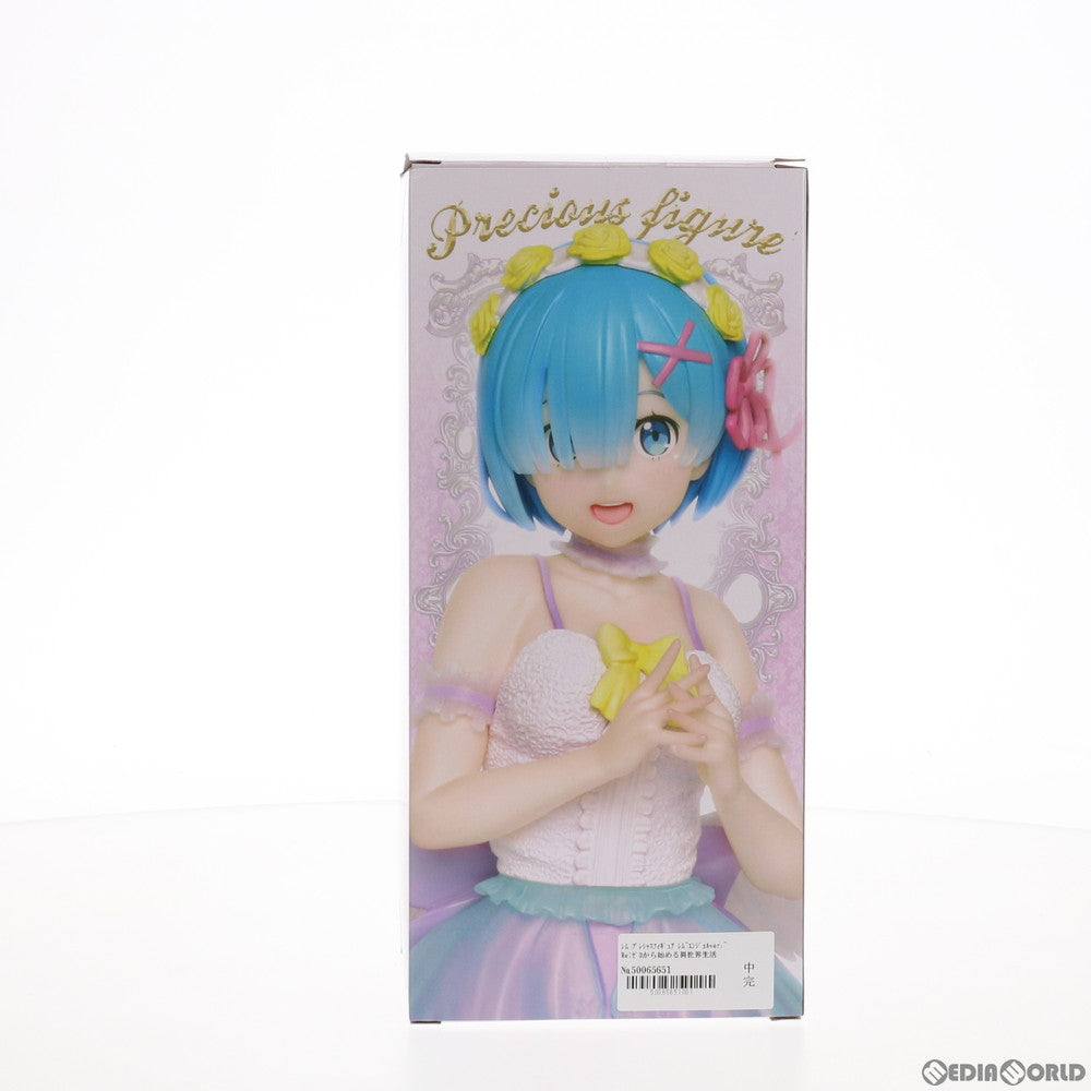 【中古即納】[FIG] レム Re:ゼロから始める異世界生活 プレシャスフィギュア レム～エンジェルver.～ プライズ(451311300) タイトー(20210430)