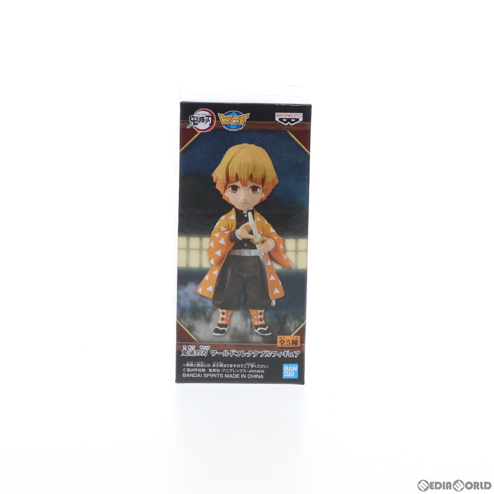 【中古即納】[FIG] 我妻善逸(あがつまぜんいつ) 鬼滅の刃 ワールドコレクタブルフィギュア プライズ(82536) バンプレスト(20201130)