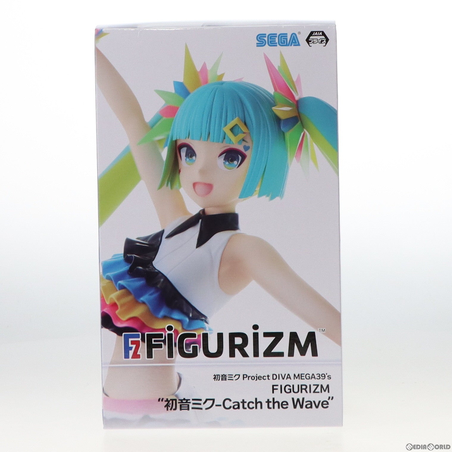 【中古即納】[FIG] 初音ミク 初音ミク Project DIVA MEGA39's FIGURIZM 『初音ミク-Catch the Wave』 フィギュア プライズ(1057344) セガ(20220630)