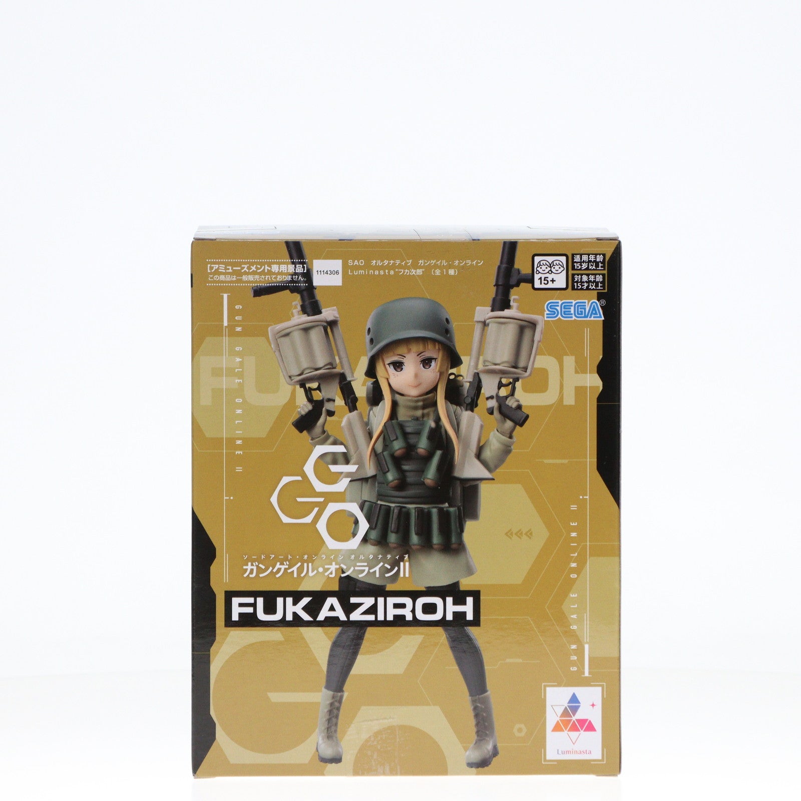 【中古即納】[FIG] フカ次郎 ソードアート・オンライン オルタナティブ ガンゲイル・オンラインII Luminasta『フカ次郎』 フィギュア プライズ(1114306) セガ(20241120)