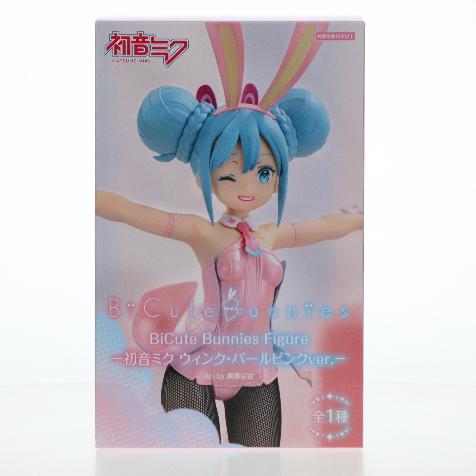 【中古即納】[FIG] 初音ミク BiCute Bunnies Figure -初音ミク ウィンク・パールピンクver.- キャラクター・ボーカル・シリーズ01 初音ミク フィギュア プライズ(AMU-PRZ18248) フリュー(20241110)