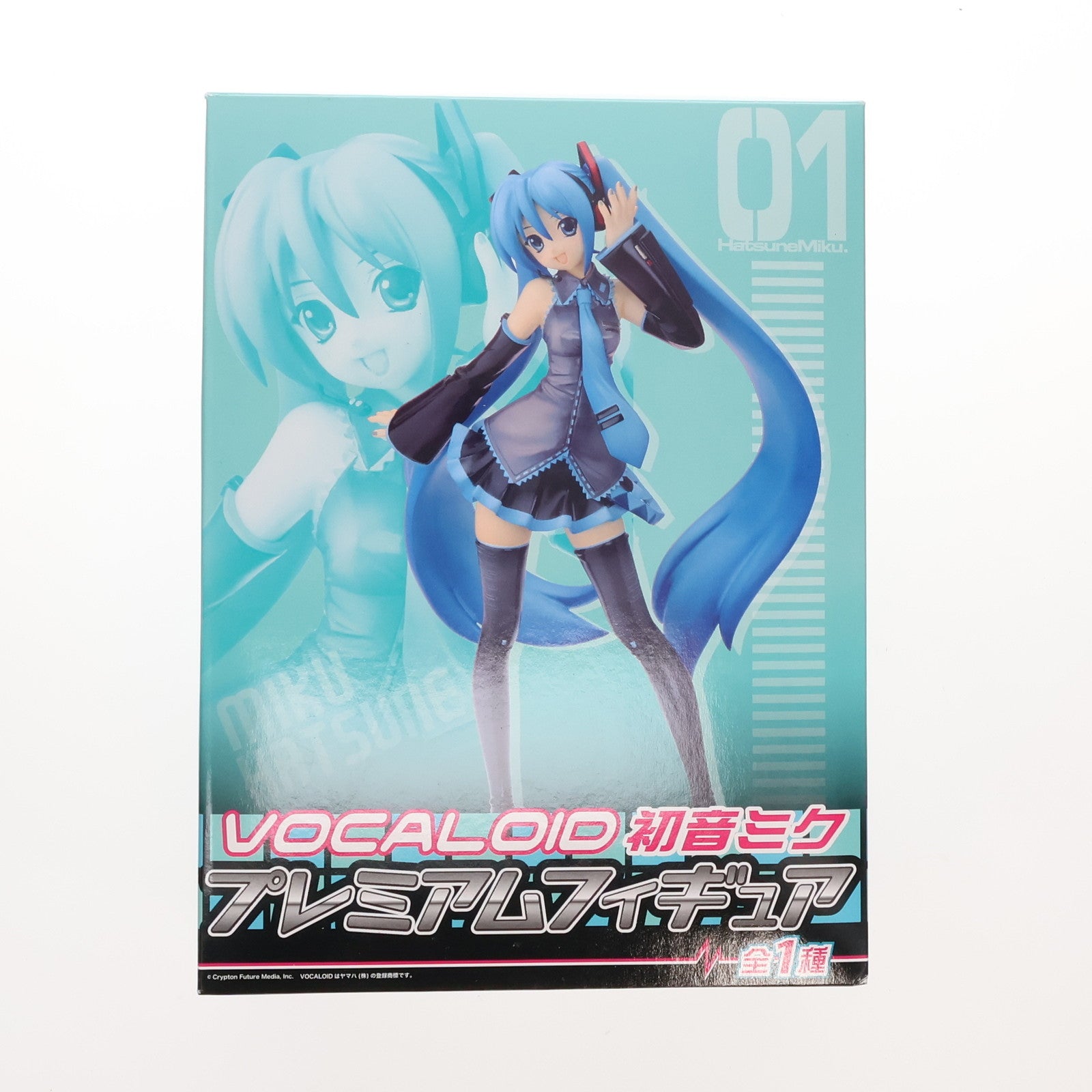 【中古即納】[FIG] 初音ミク キャラクター・ボーカル・シリーズ01 初音ミク プレミアムフィギュア プライズ(20575) セガ(20100430)