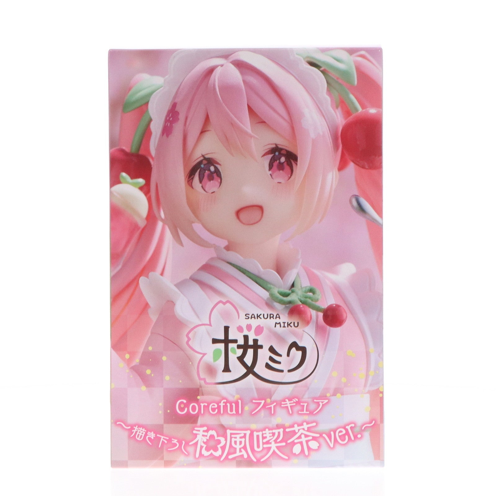 【中古即納】[FIG] 桜ミク キャラクター・ボーカル・シリーズ01 初音ミク Coreful フィギュア ～描き下ろし和風喫茶ver.～ フィギュア プライズ(451731600) タイトー(20240620)