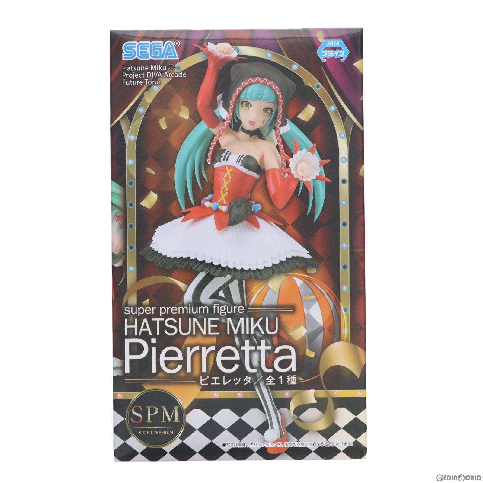 【中古即納】[FIG] 初音ミク ピエレッタ 初音ミク Project DIVA Arcade Future Tone スーパープレミアムフィギュア プライズ(1101585) セガ(20180131)