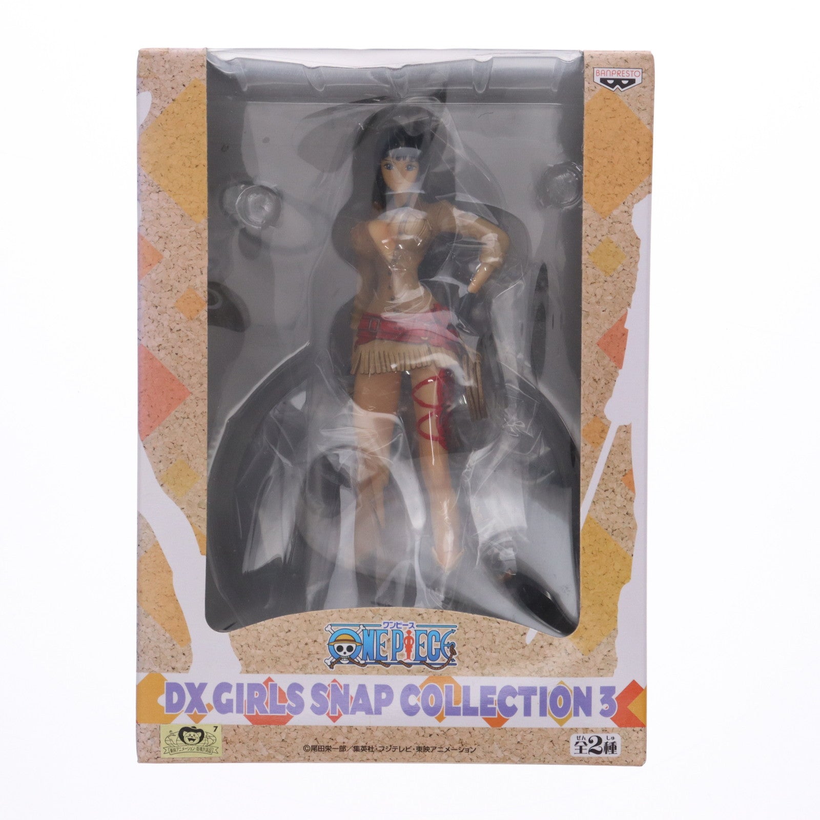 【中古即納】[FIG] ニコ・ロビン ワンピース DX GIRLS SNAP COLLECTION 3 ONE PIECE フィギュア プライズ(47579) バンプレスト(20111223)