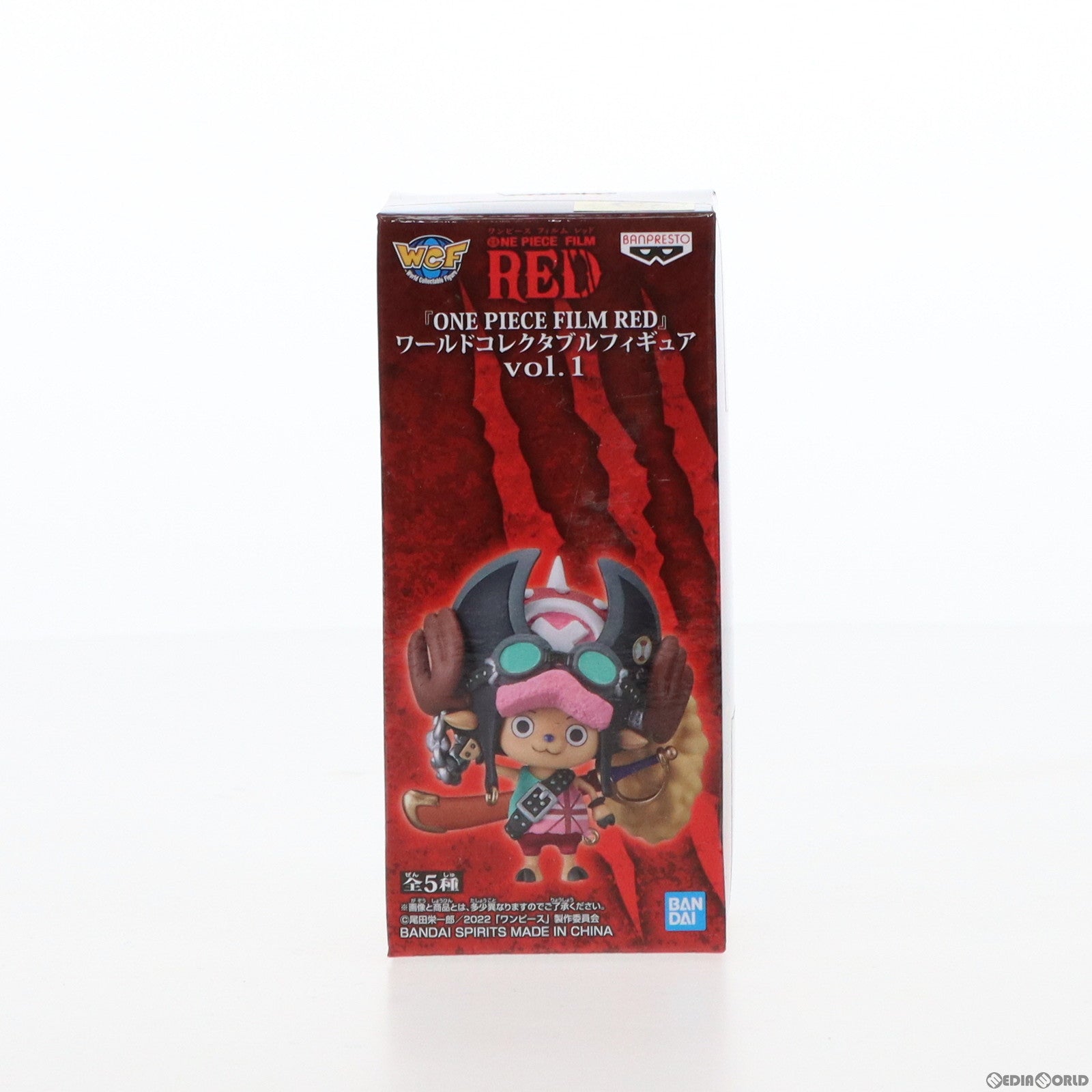 【中古即納】[FIG] トニートニー・チョッパー ワンピース FILM RED ワールドコレクタブルフィギュアvol.1 ONE PIECE プライズ(2615903) バンプレスト(20220810)