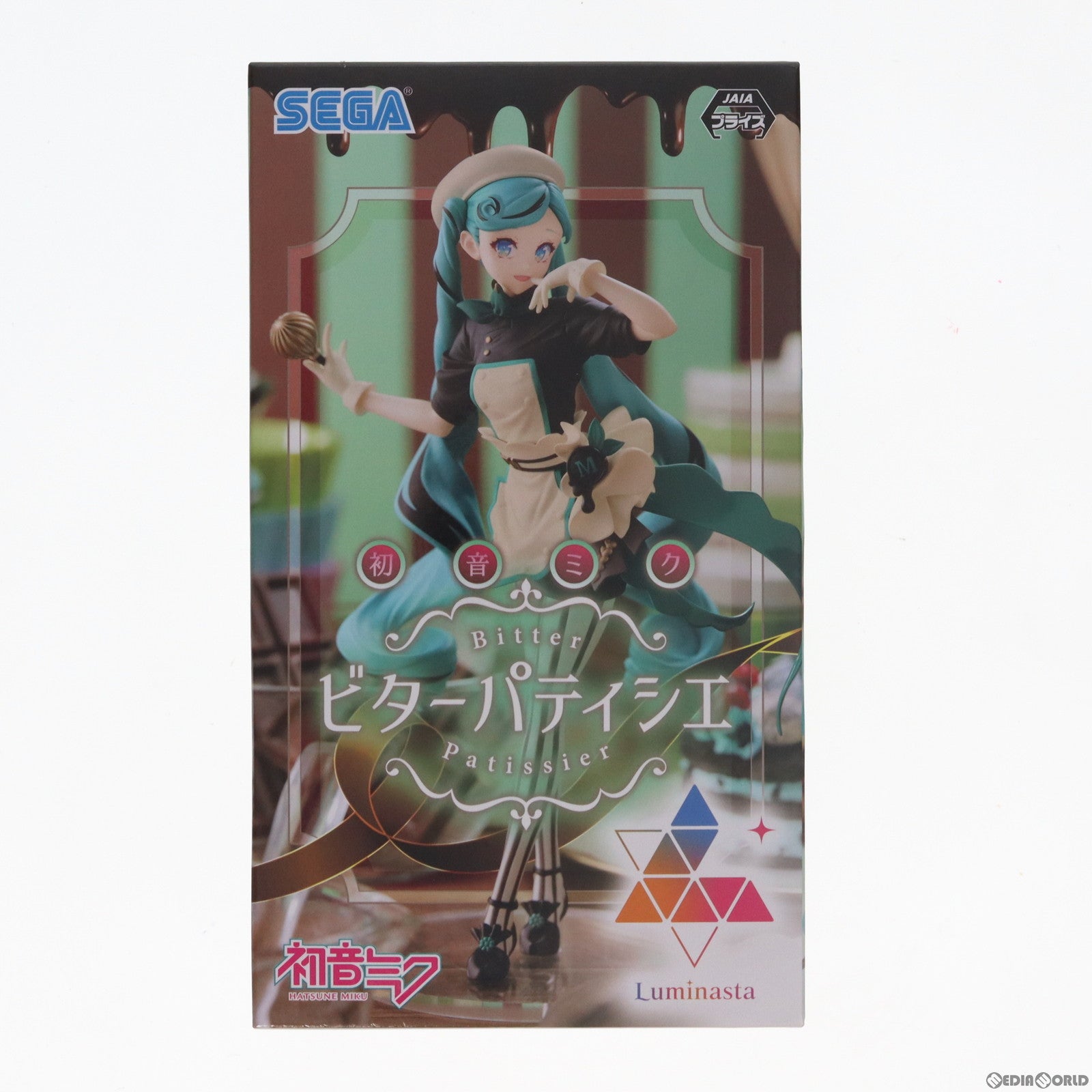 【中古即納】[FIG] 初音ミクシリーズ Luminasta 初音ミク-ビターパティシエ キャラクター・ボーカル・シリーズ01 初音ミク フィギュア プライズ(1067074) セガ(20230131)